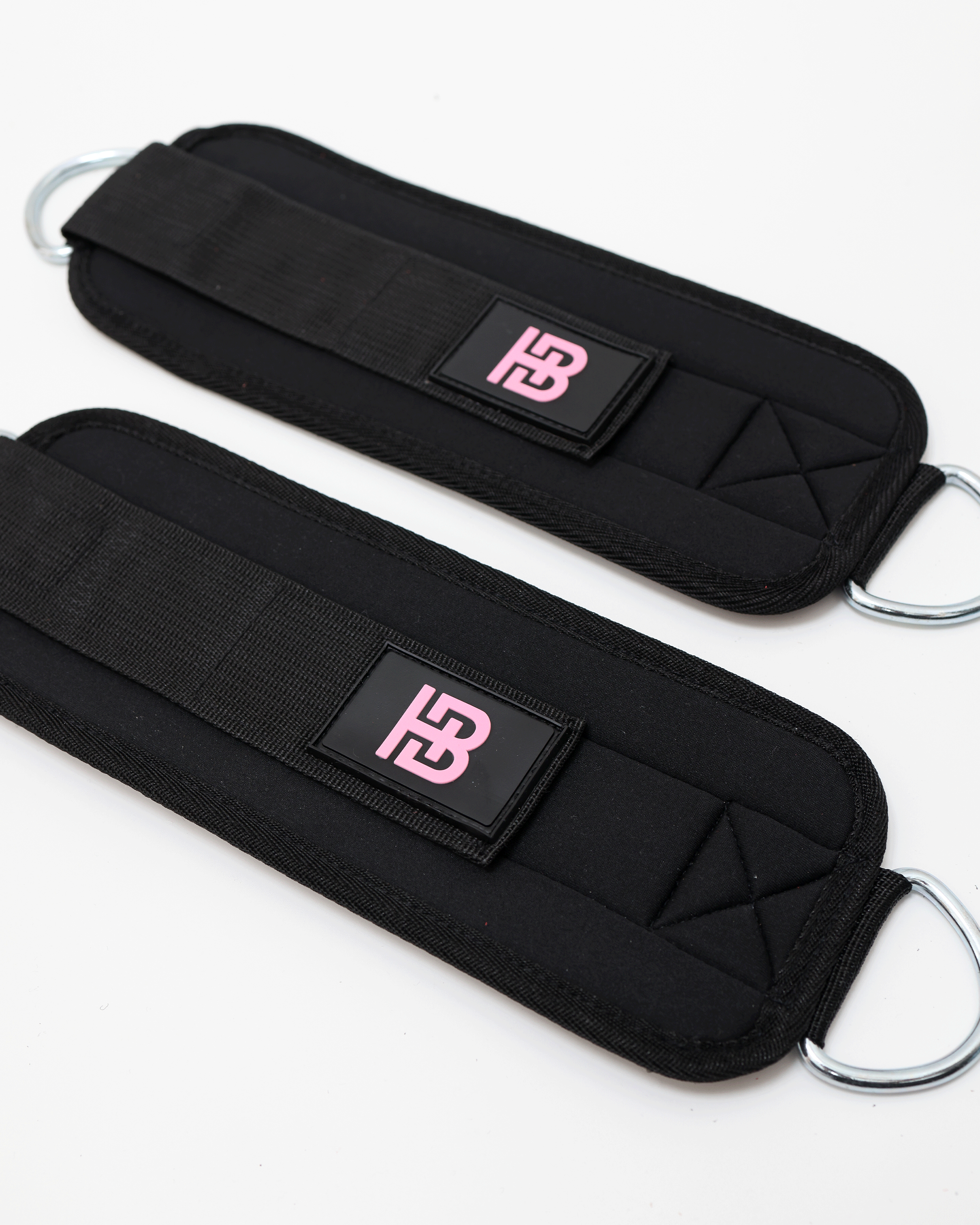 Neoprene Lifting Cuffs Pink