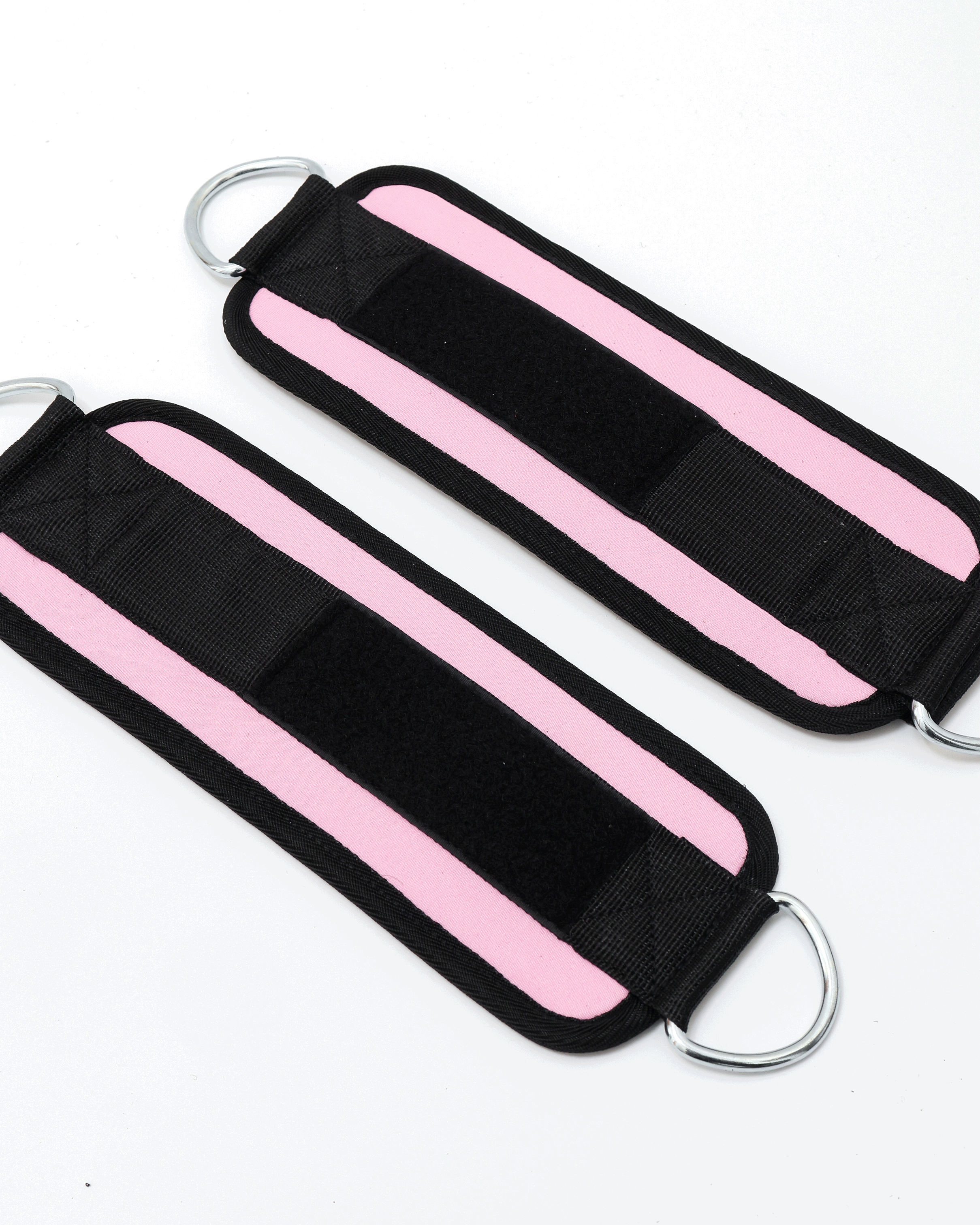 Neoprene Lifting Cuffs Pink