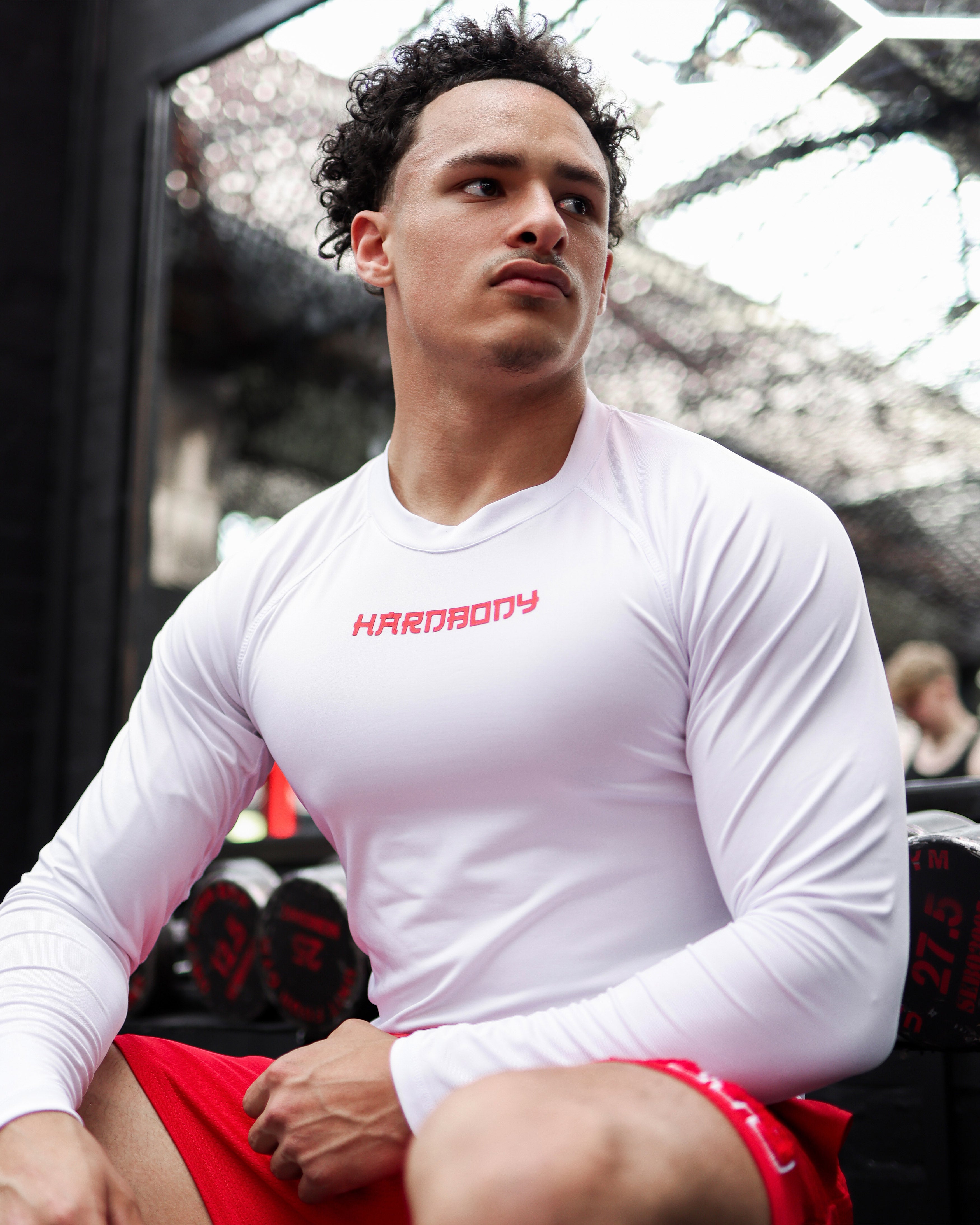 White Compression Long Sleeve