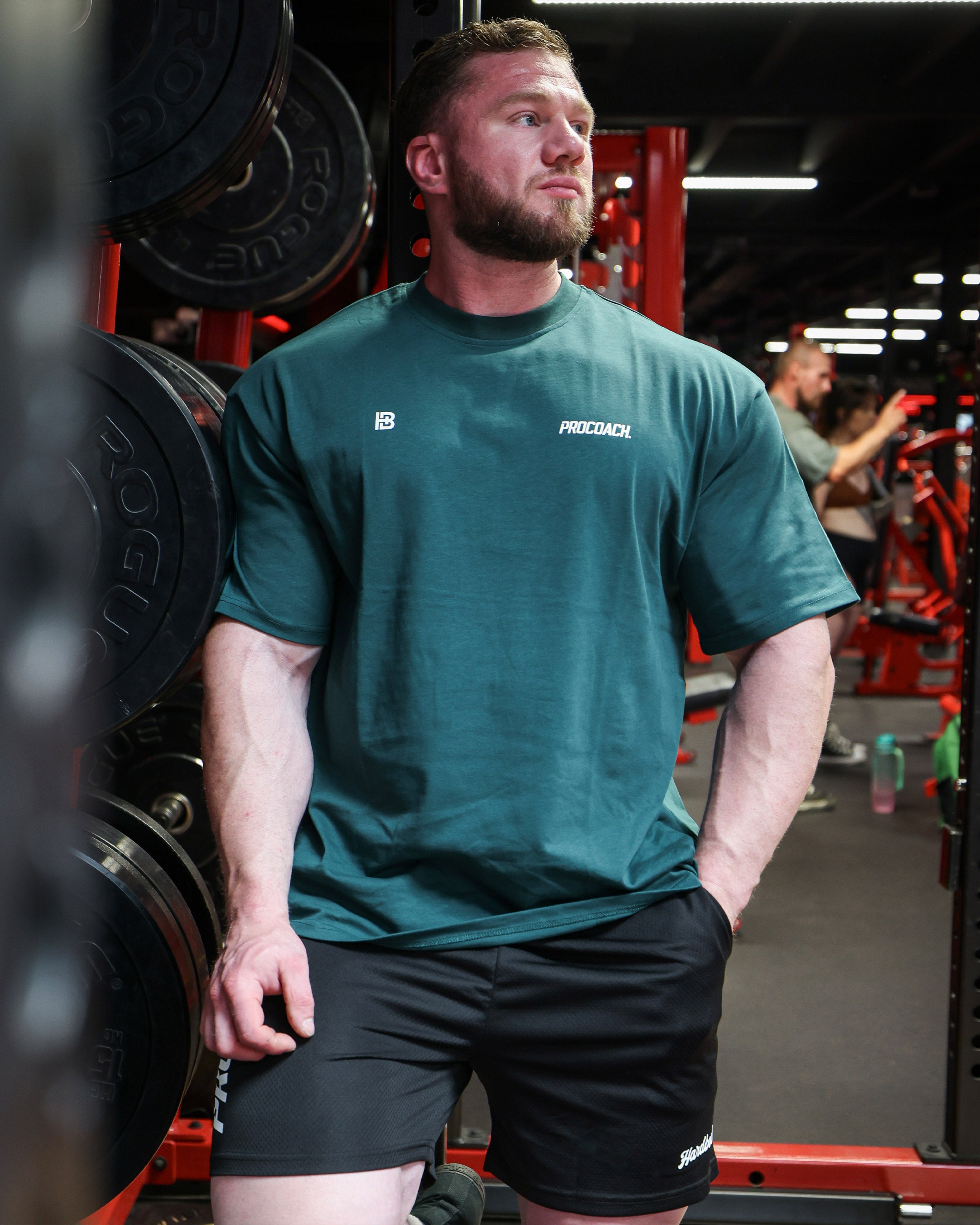 Procoach Born In Iron T-Shirt Evergreen