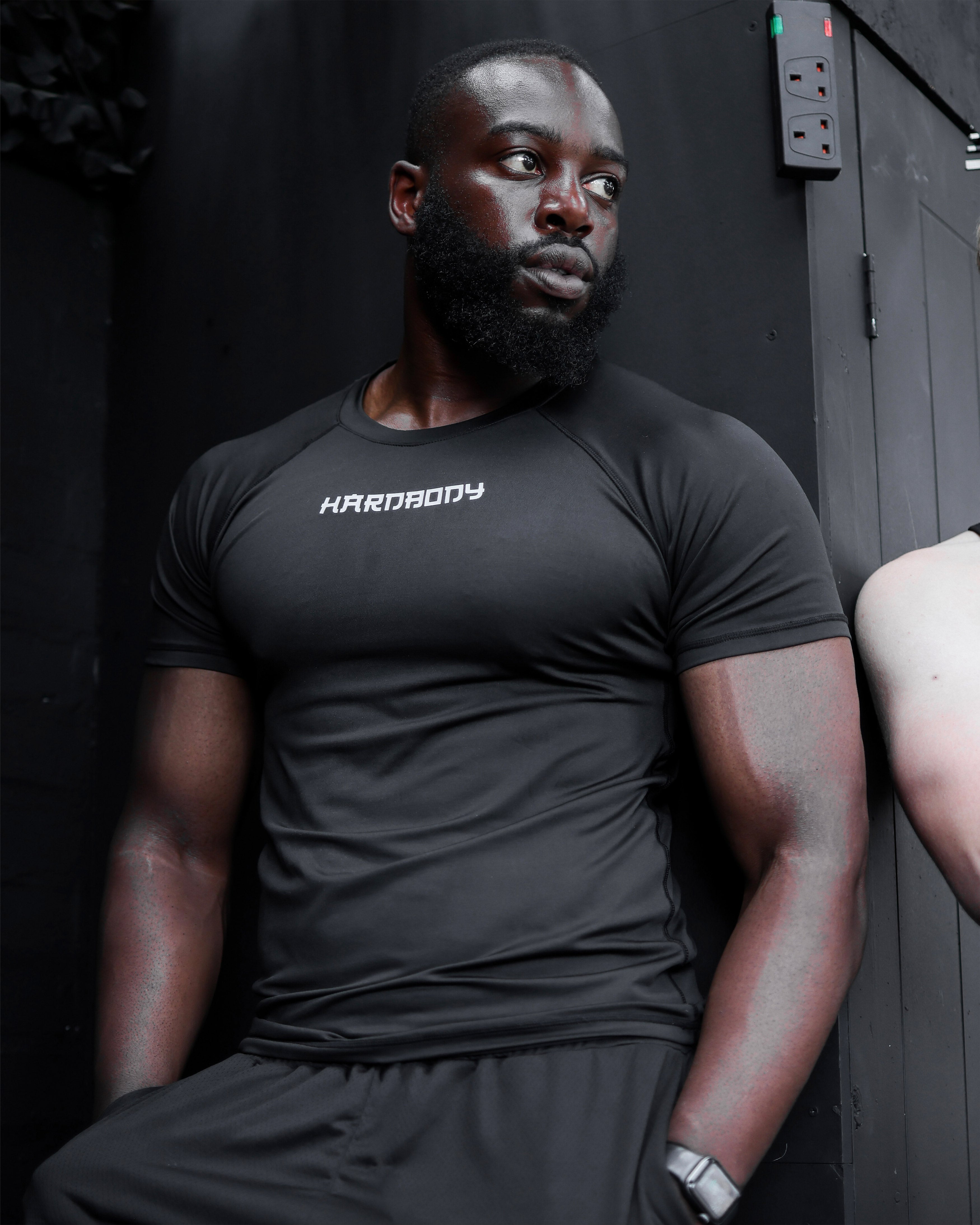 Black Compression Short Sleeve