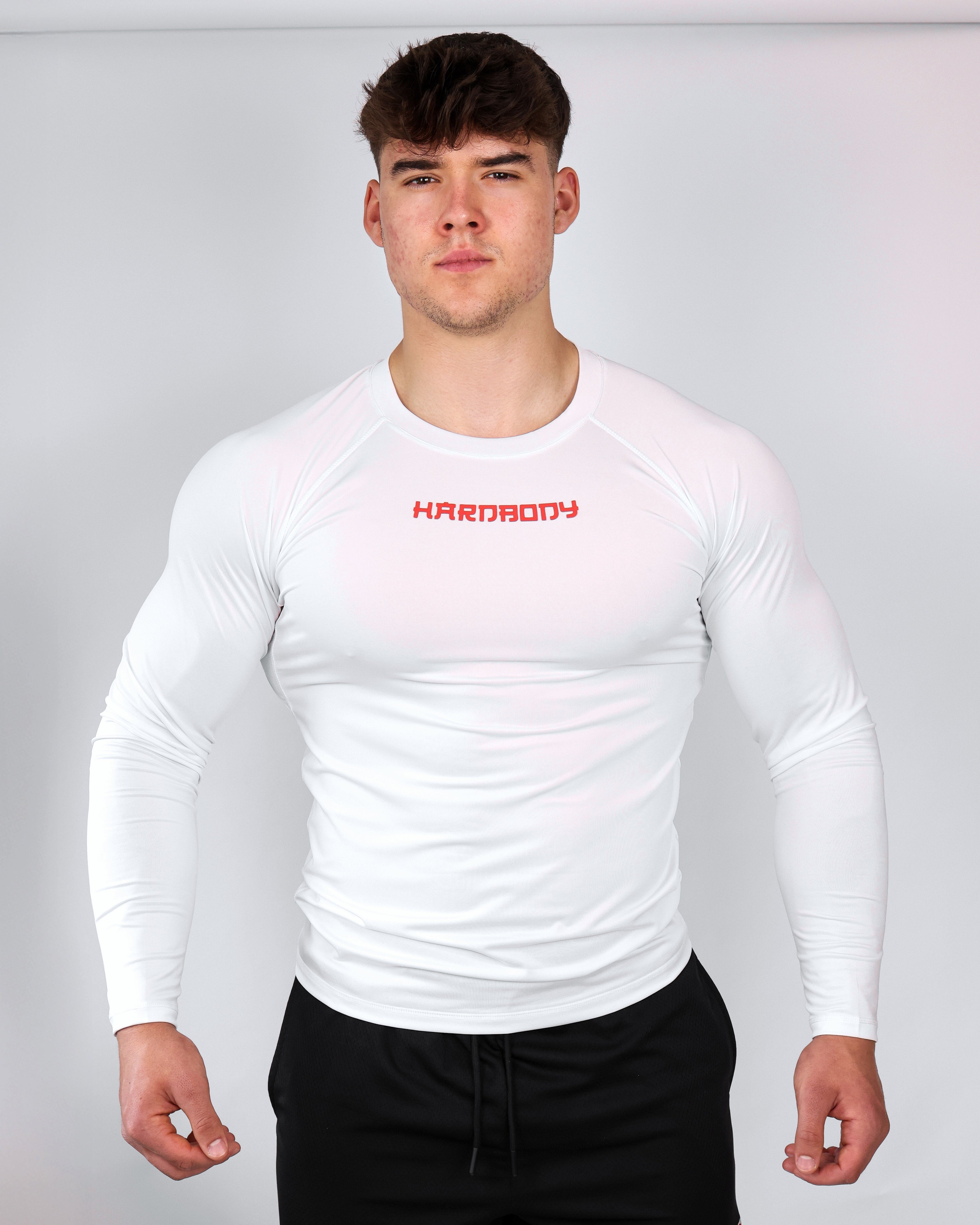 White Compression Long Sleeve