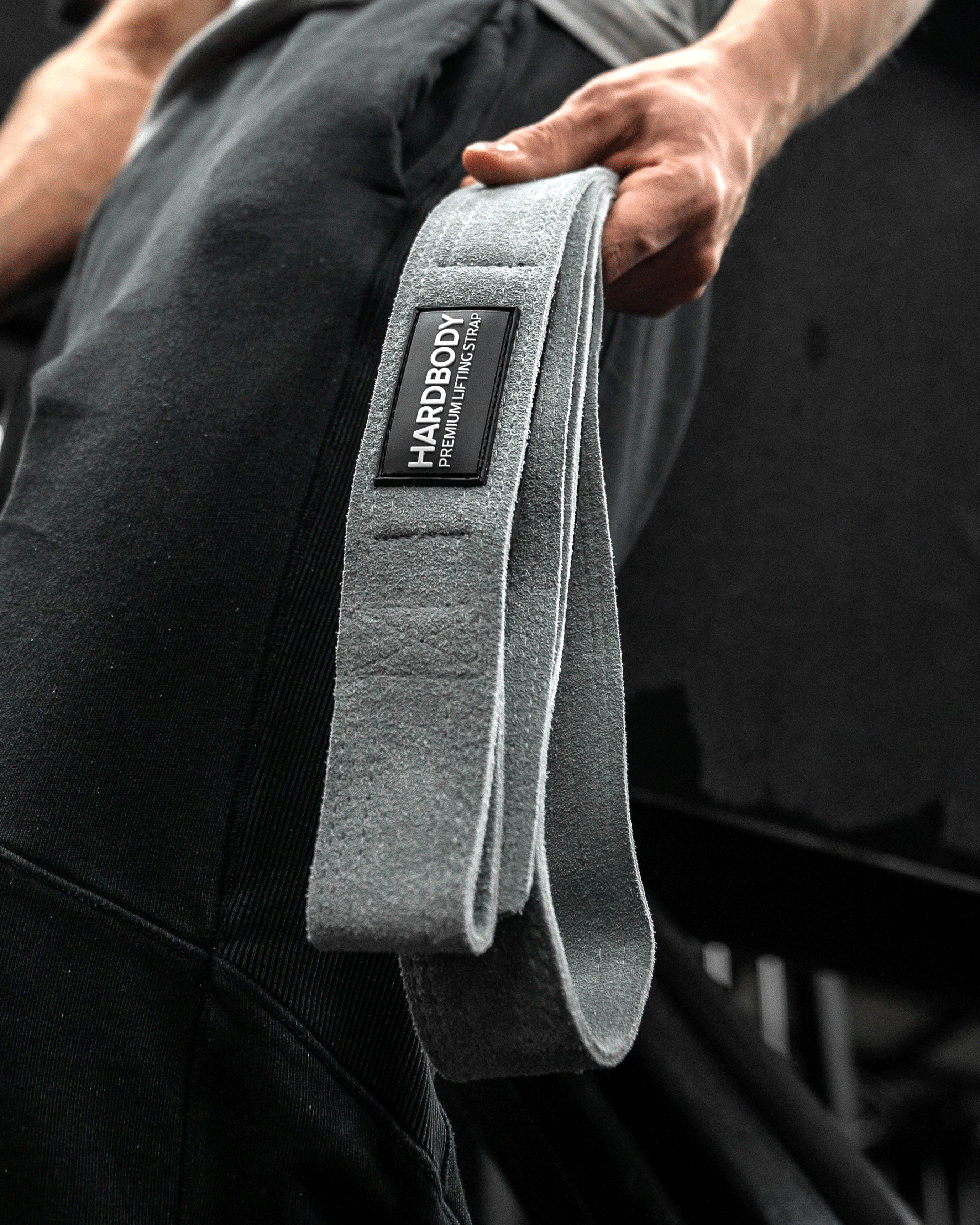 Premium Lifting Straps Grey