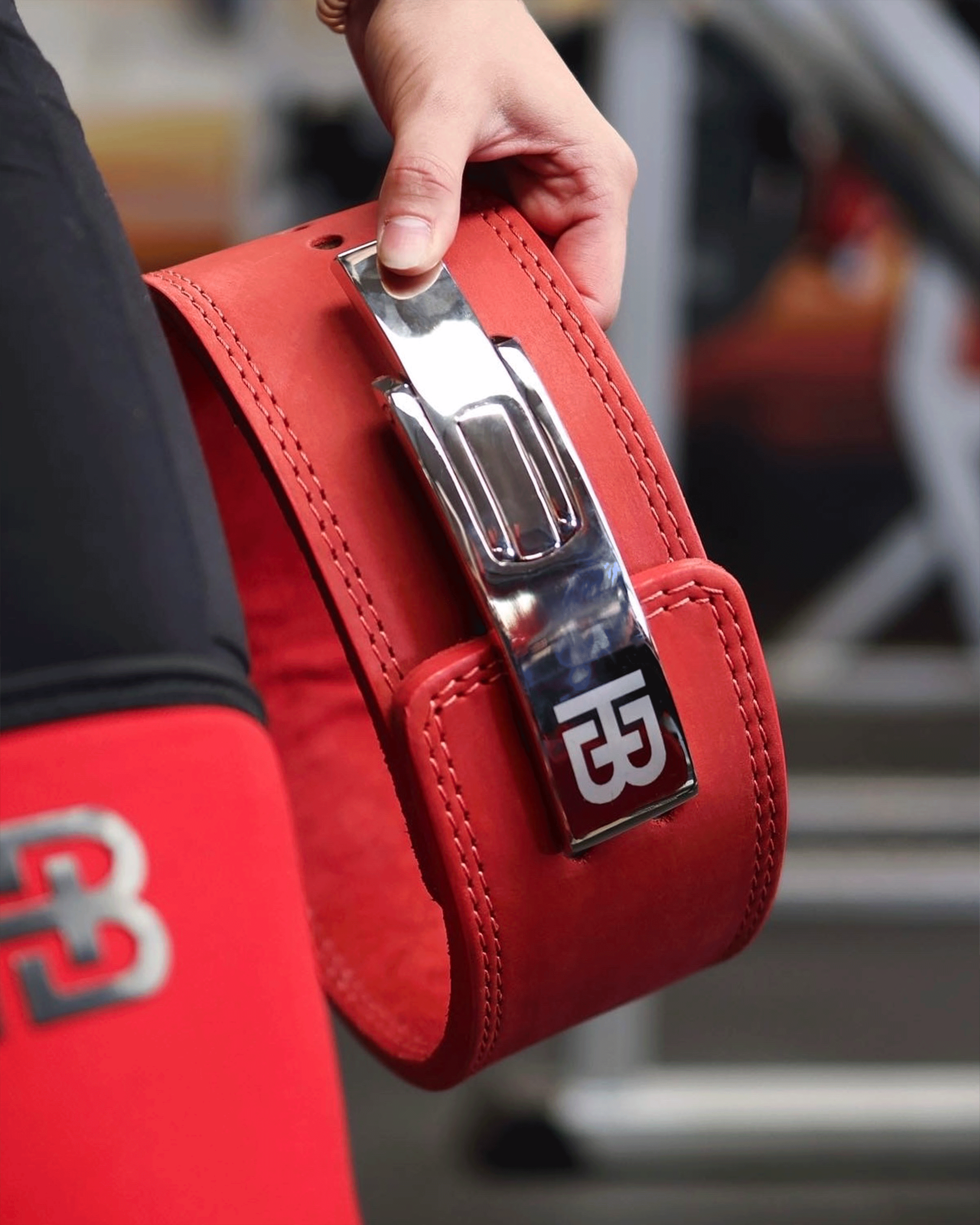 Lever Belt 10mm Classic Red