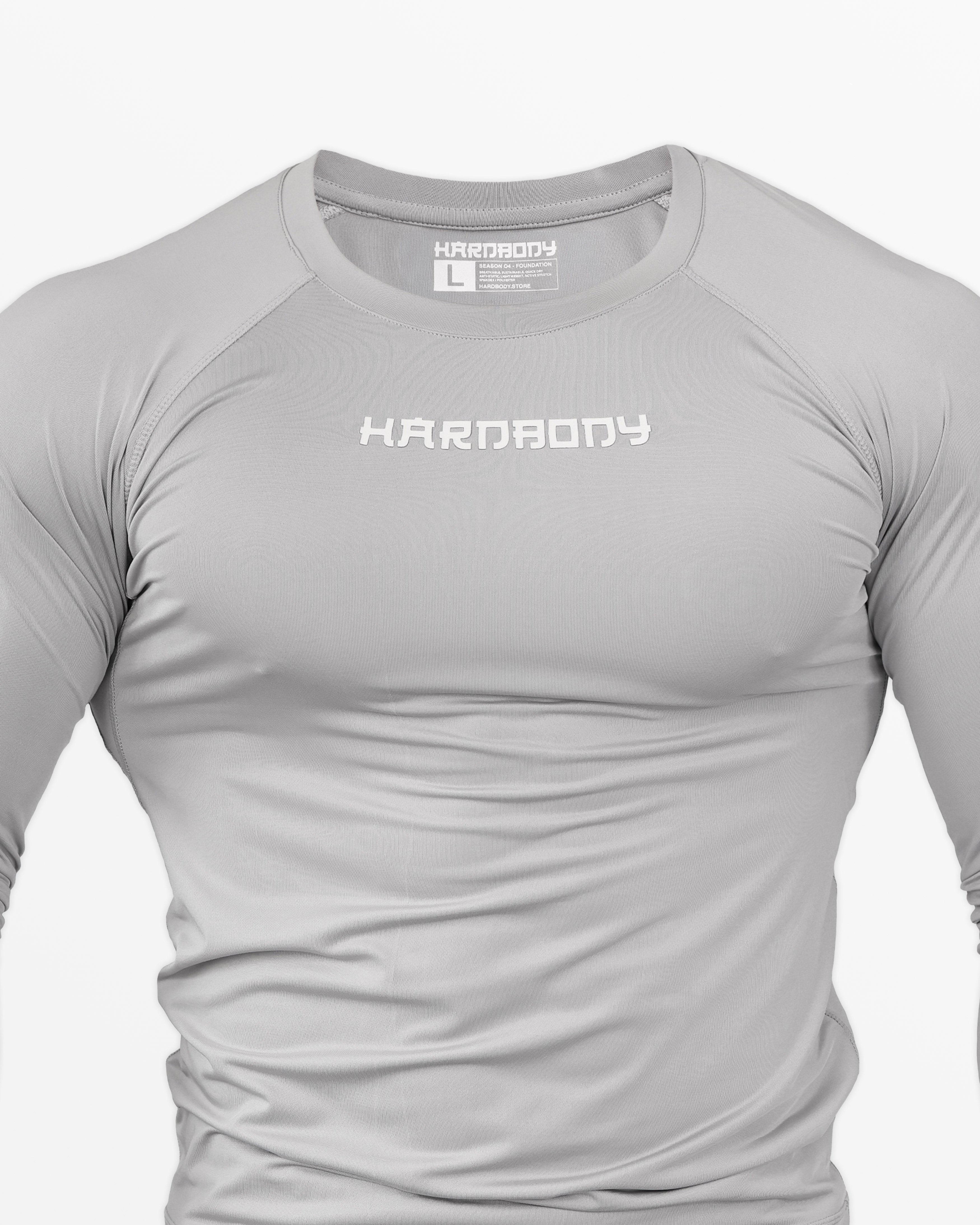 Grey Compression Long Sleeve