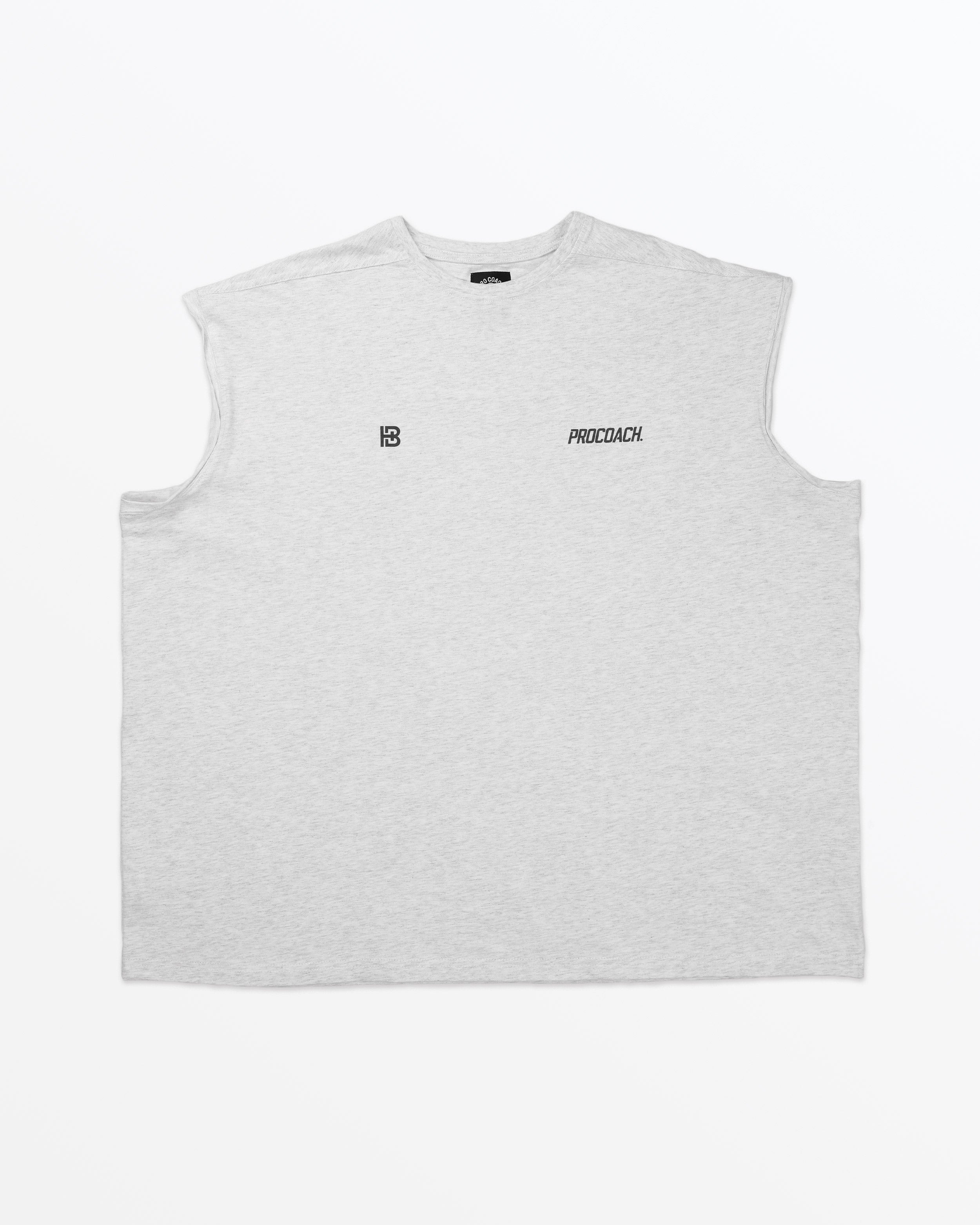 Procoach Unleash Cut Off Tank Light Grey