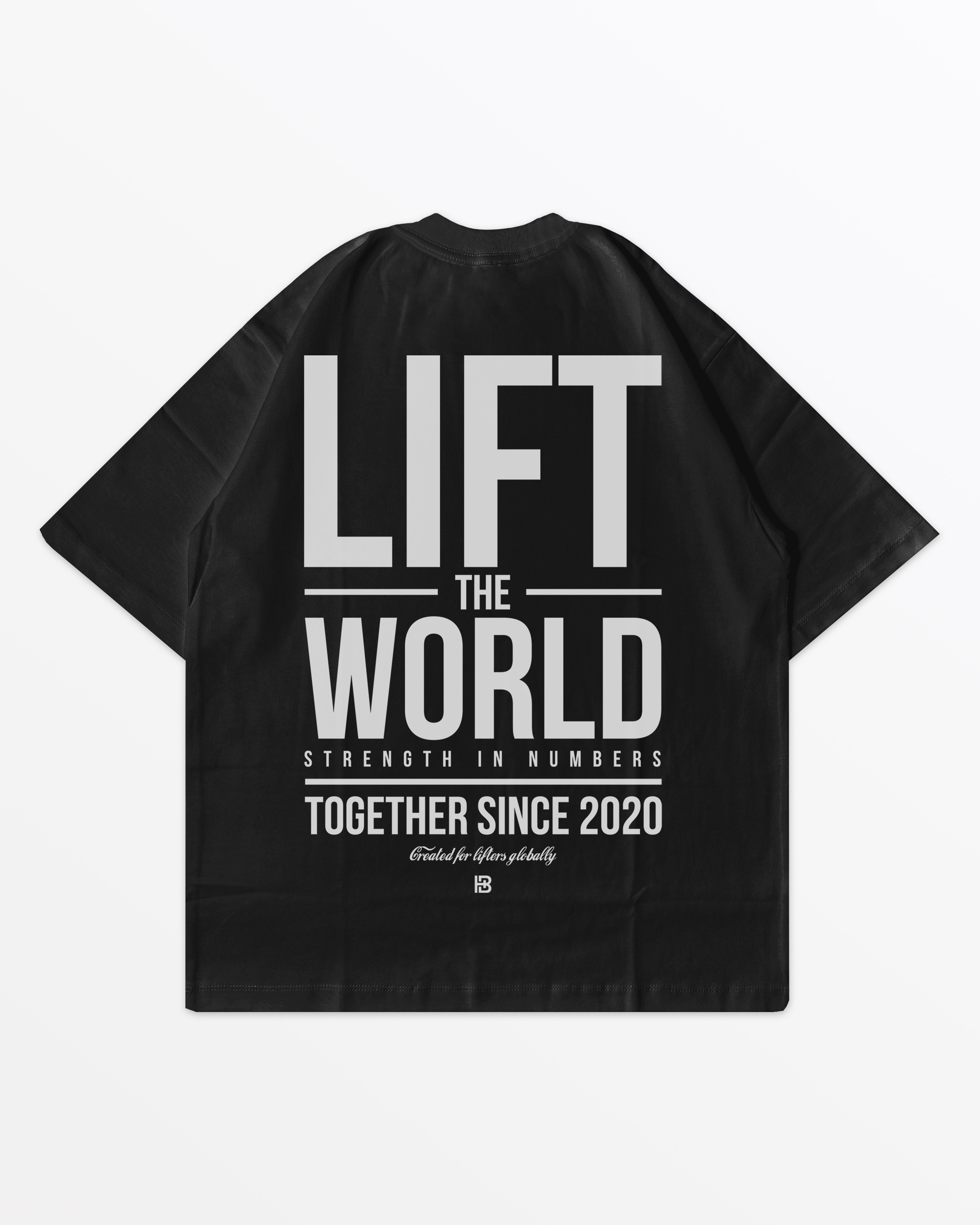 Lift The World T-Shirt Black