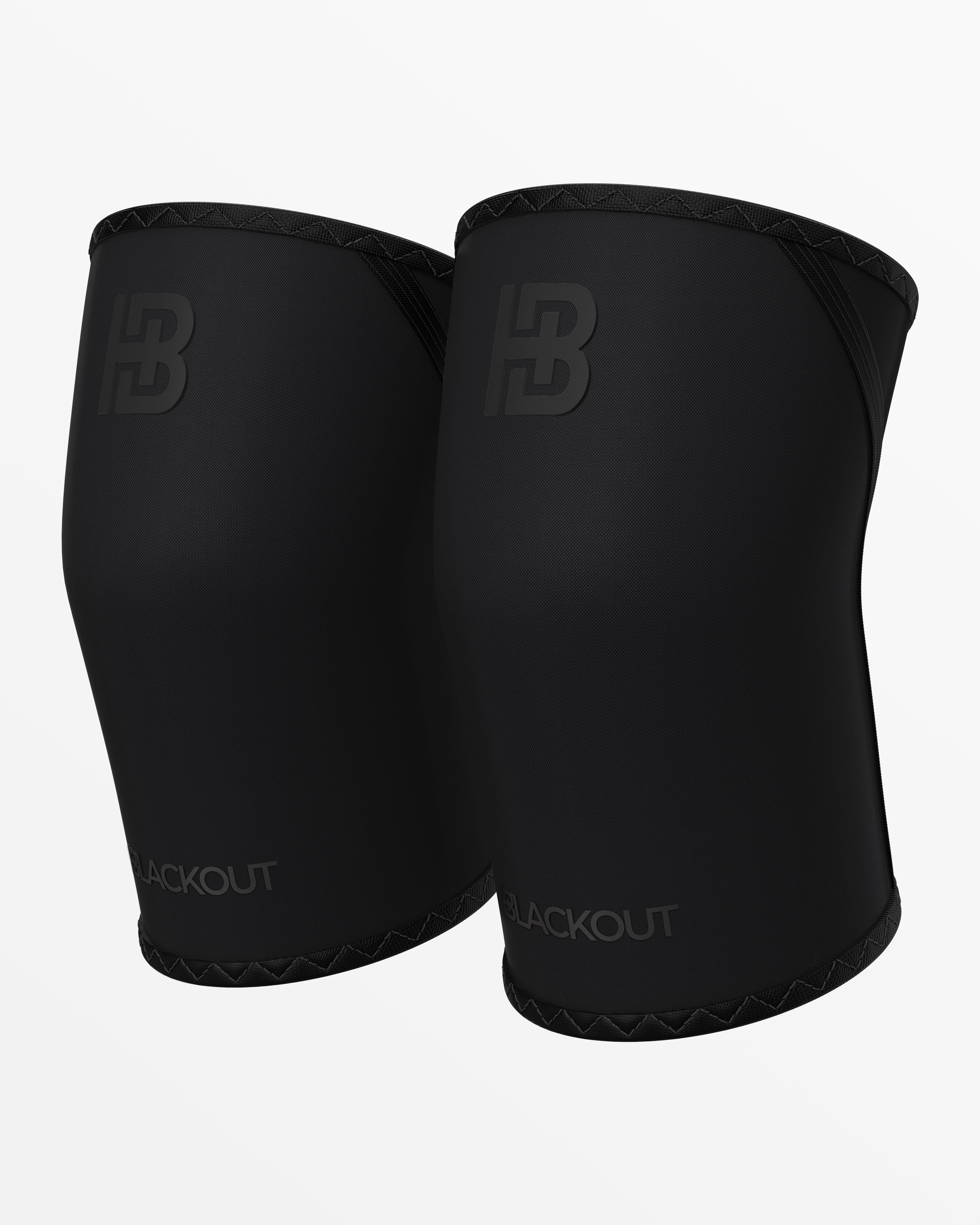 MVPRO Knee Sleeves 7mm Blackout – Hardbody