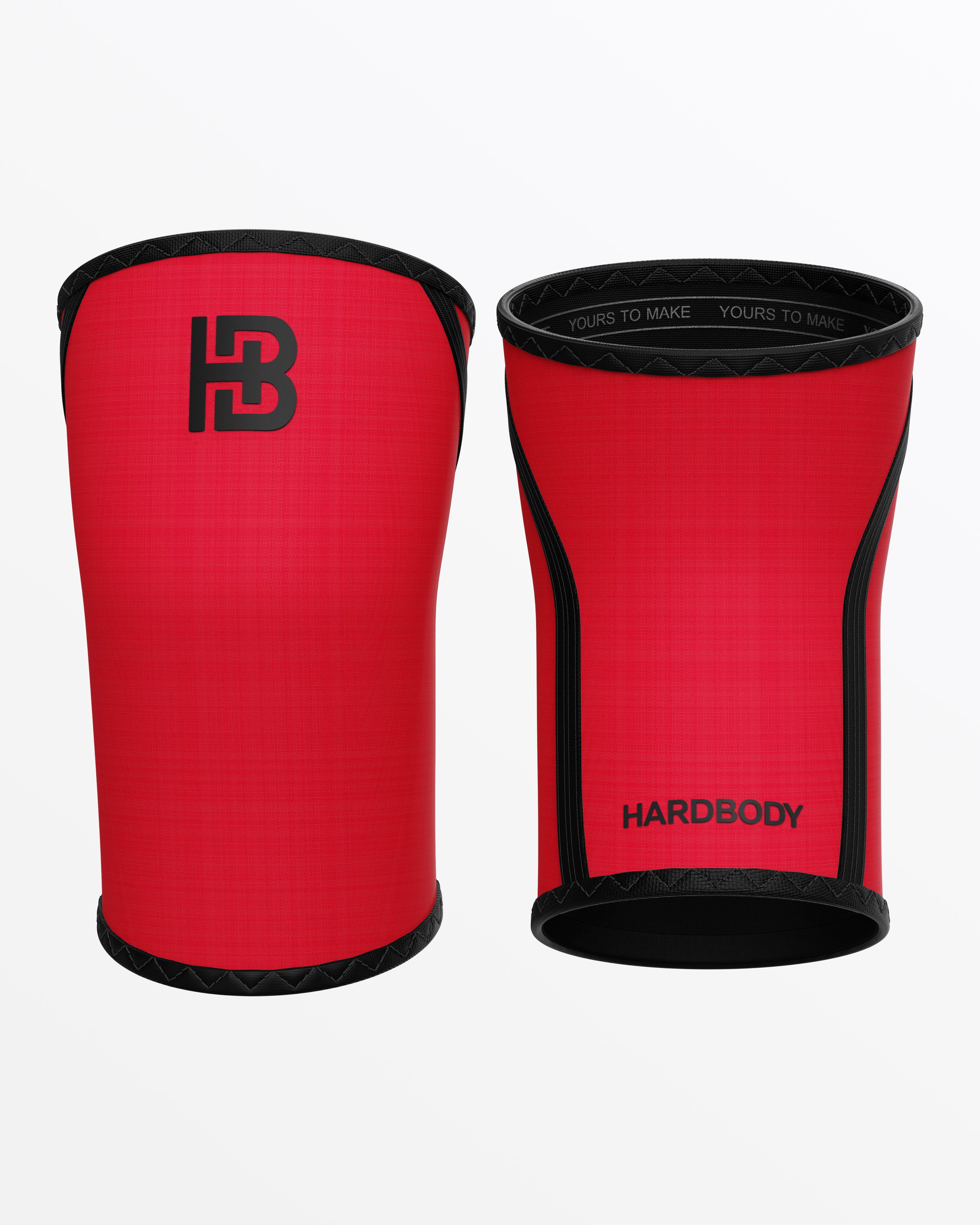 MVPRO Knee Sleeves 7mm Classic Red