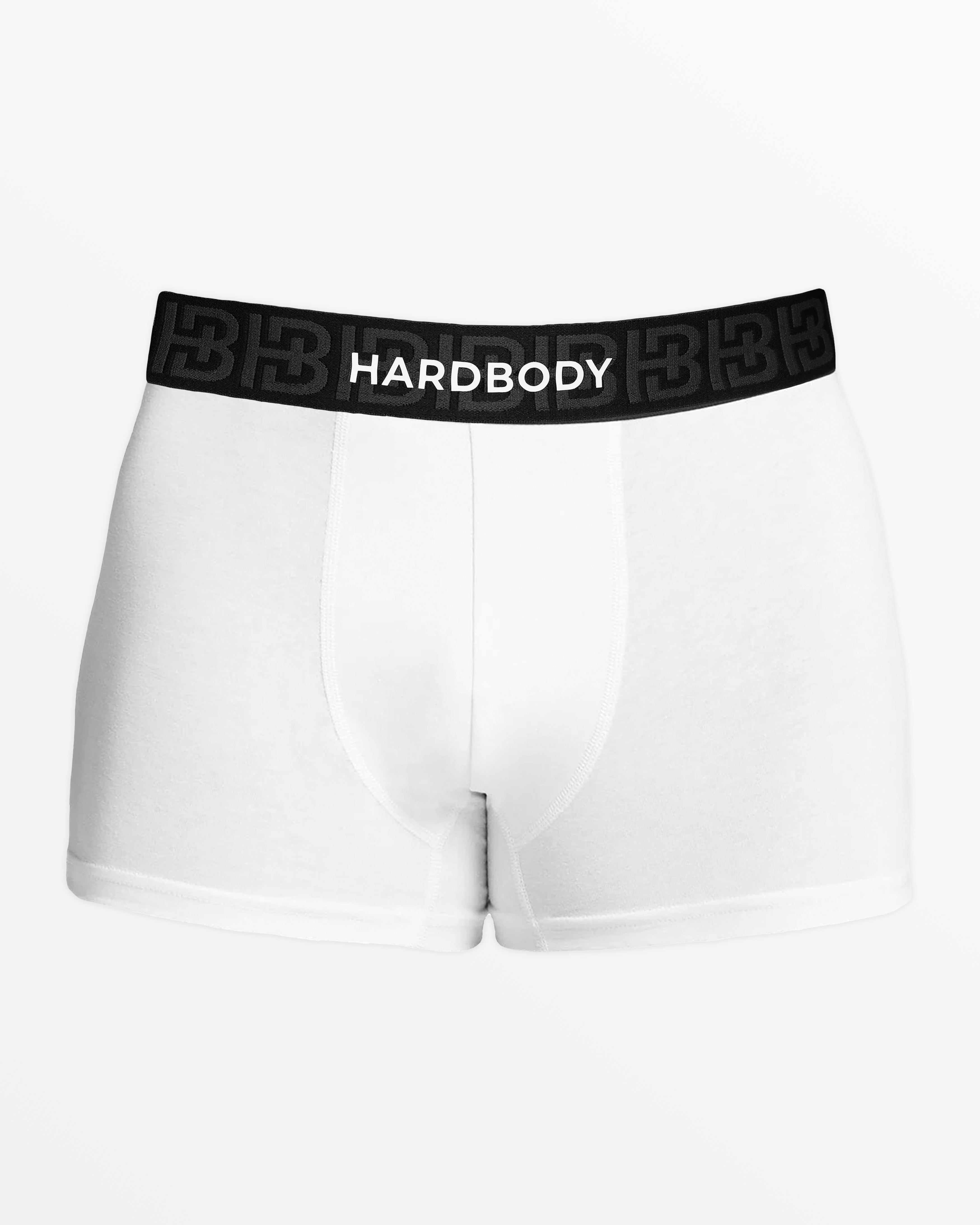 Hardbody Boxers White (3 Pack)
