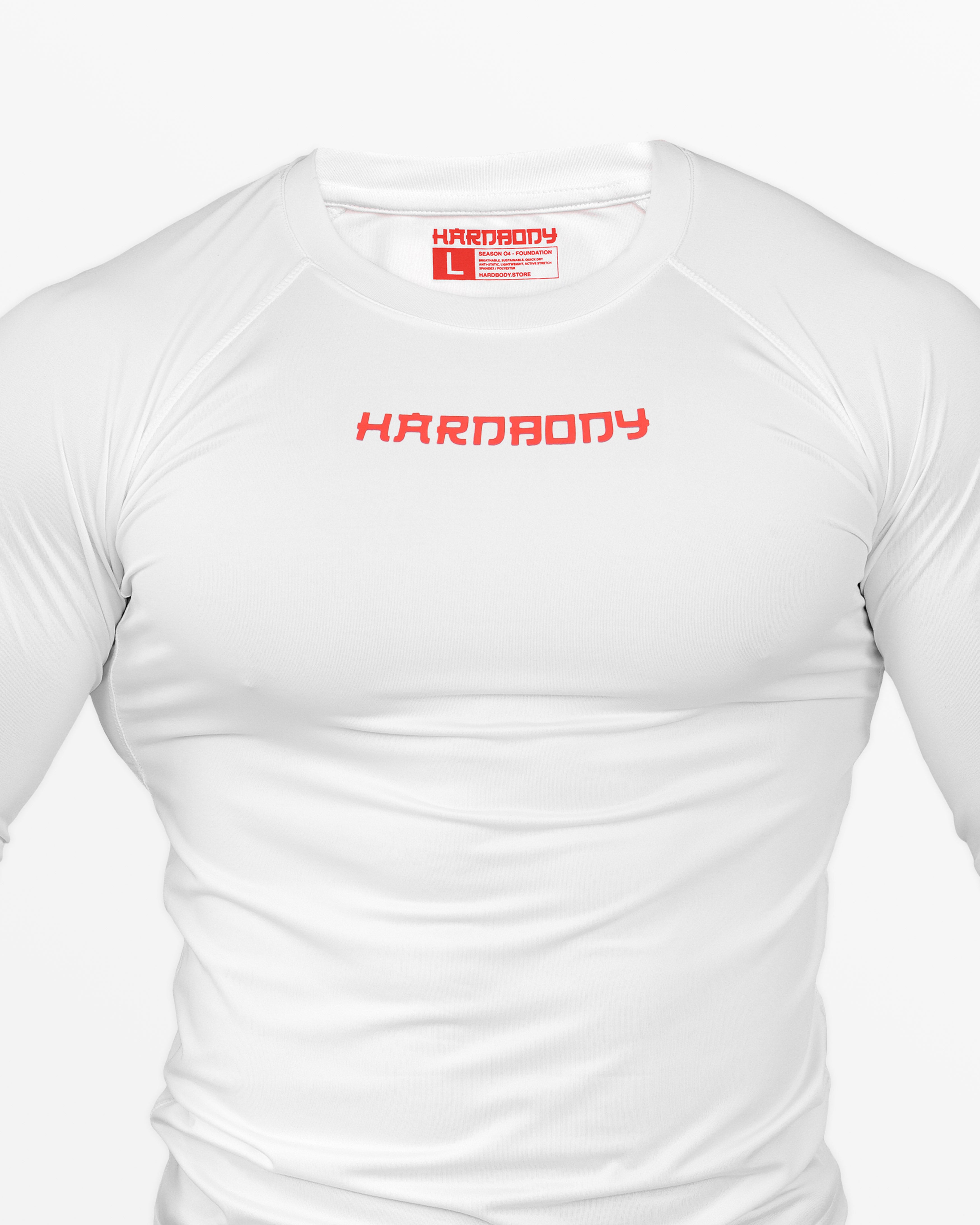 White Compression Long Sleeve