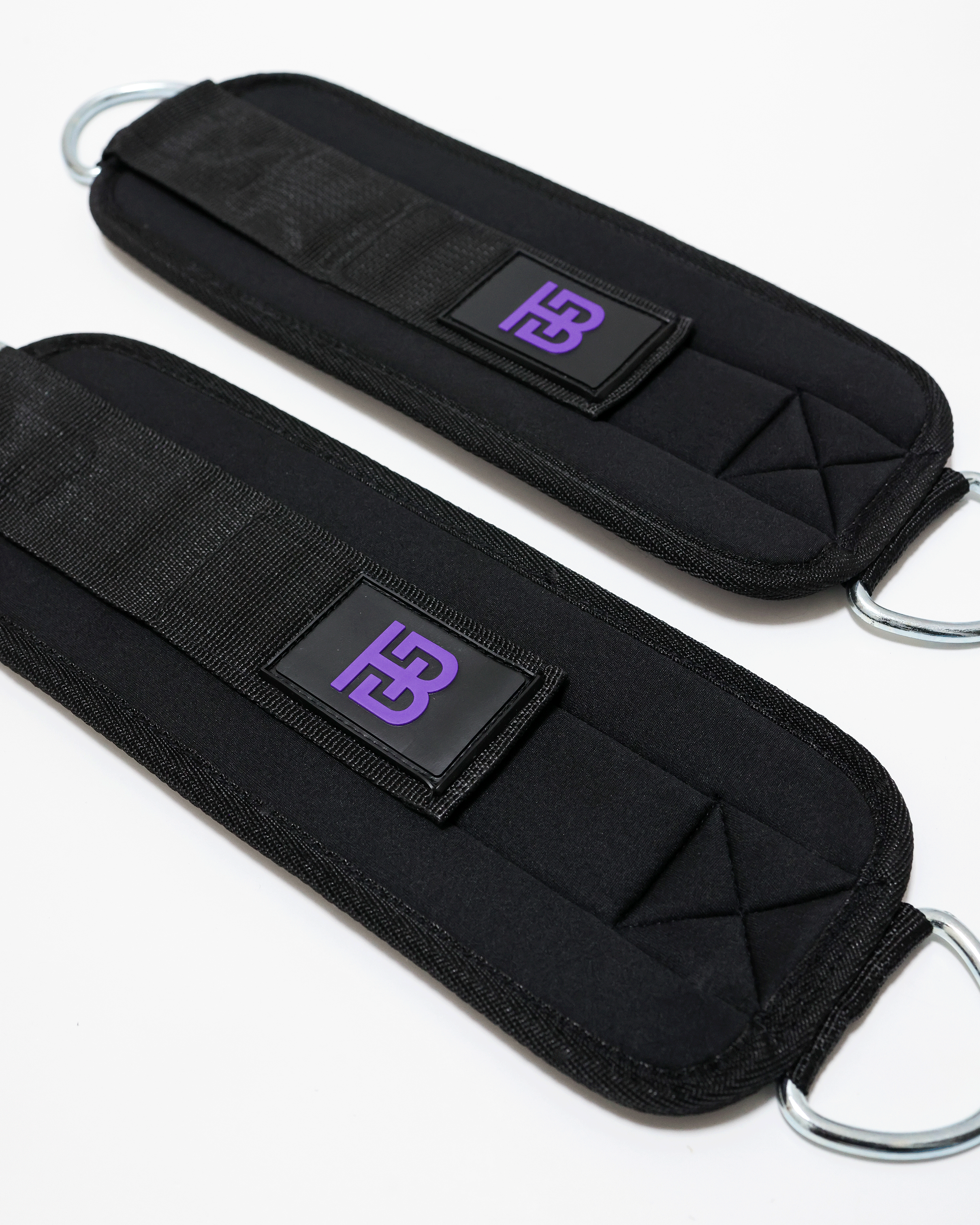 Neoprene Lifting Cuffs Purple