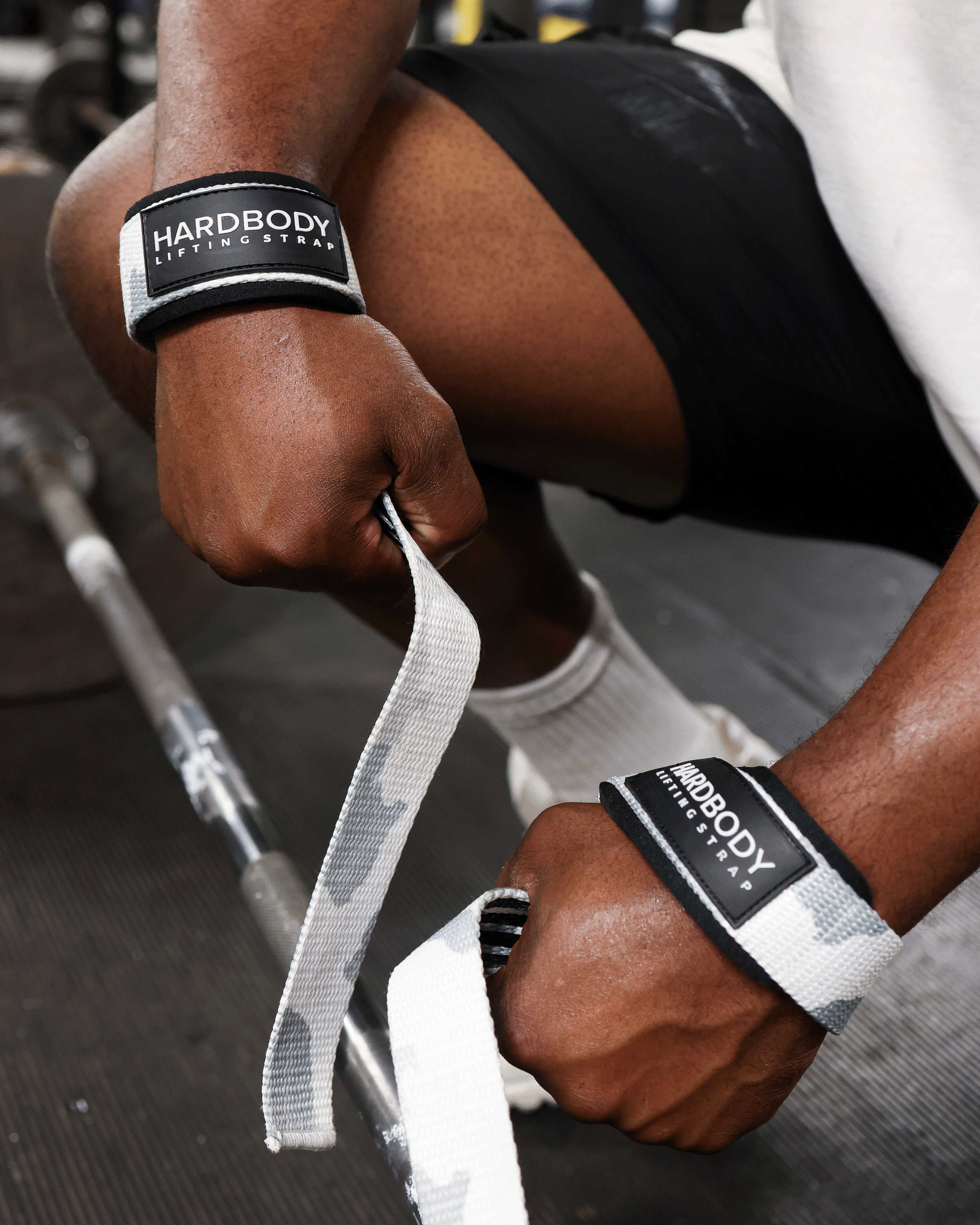 Lifting Straps Winter White