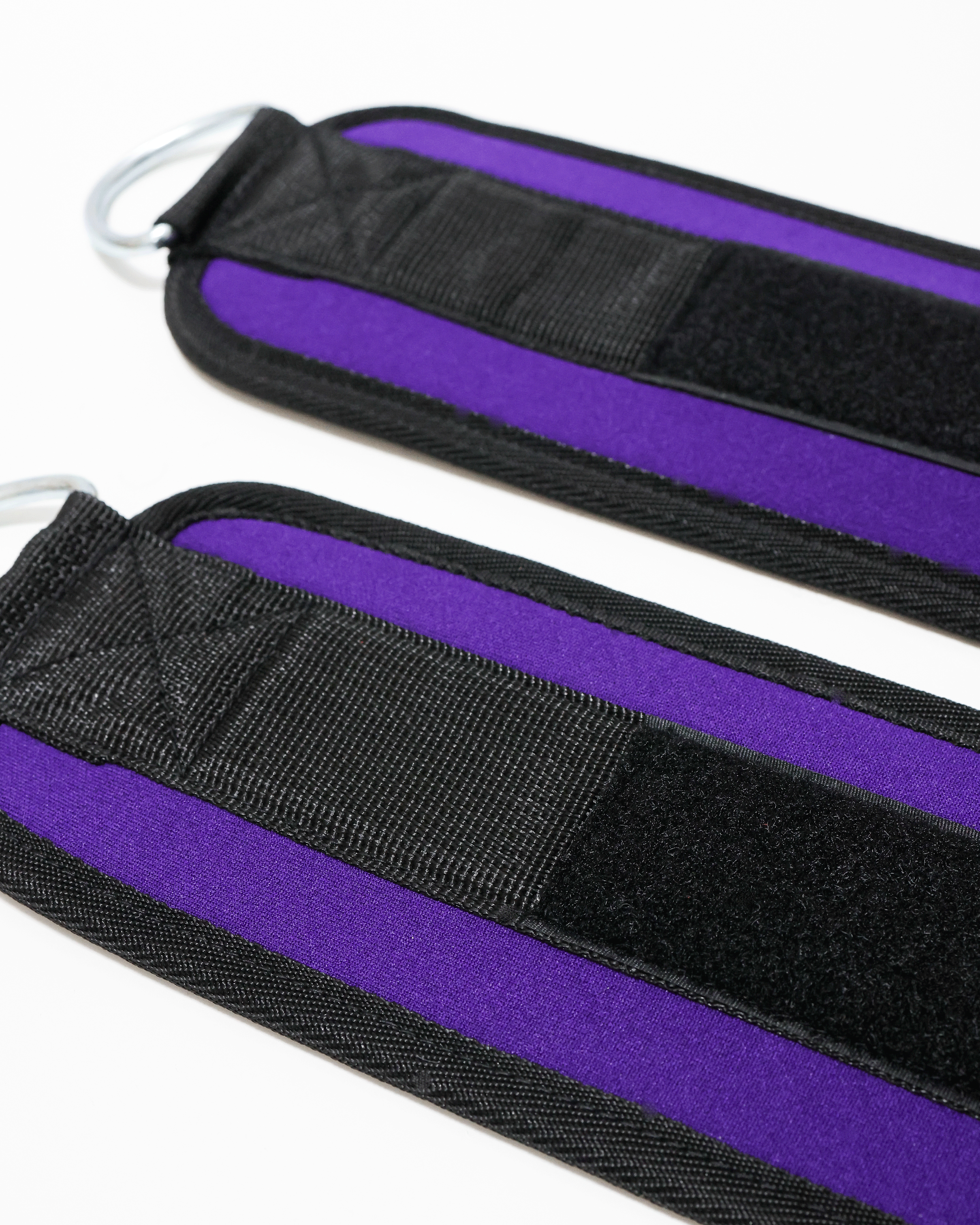 Neoprene Lifting Cuffs Purple