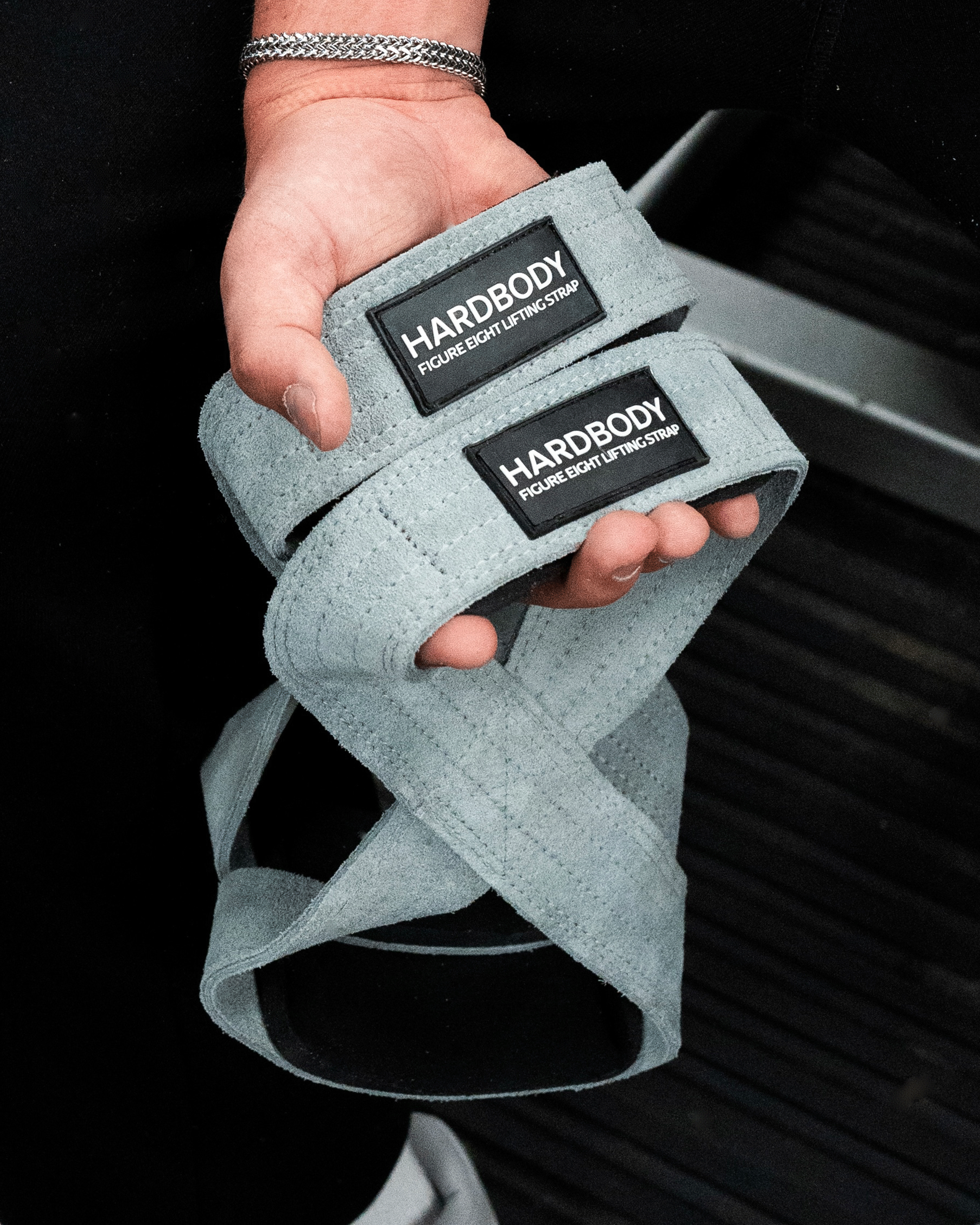 Premium Figure 8 Straps Grey