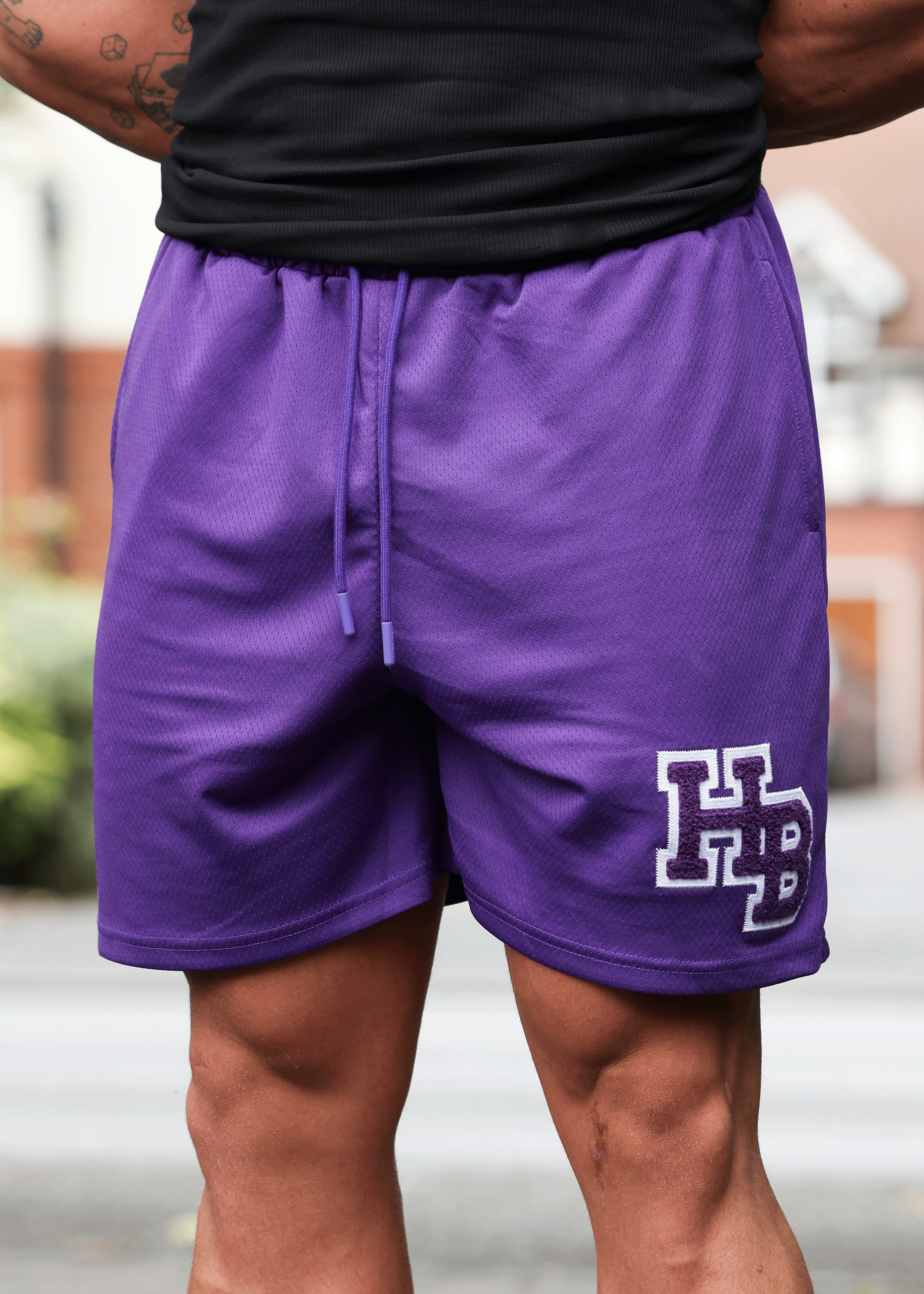 Establish Shorts Purple