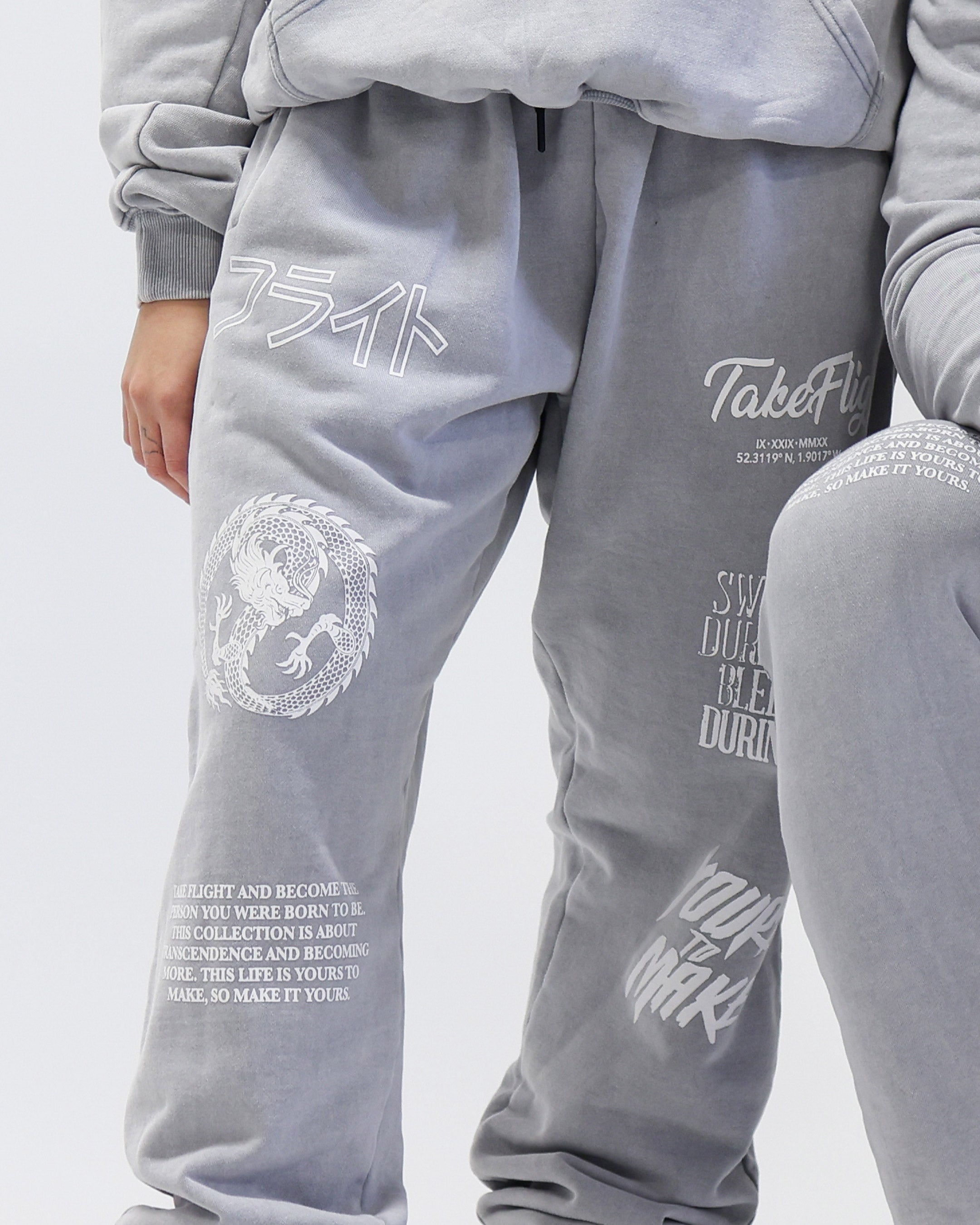 TAKE FLIGHT TRANSCENDENCE GREY JOGGER