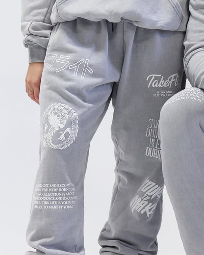 TAKE FLIGHT TRANSCENDENCE GREY JOGGER