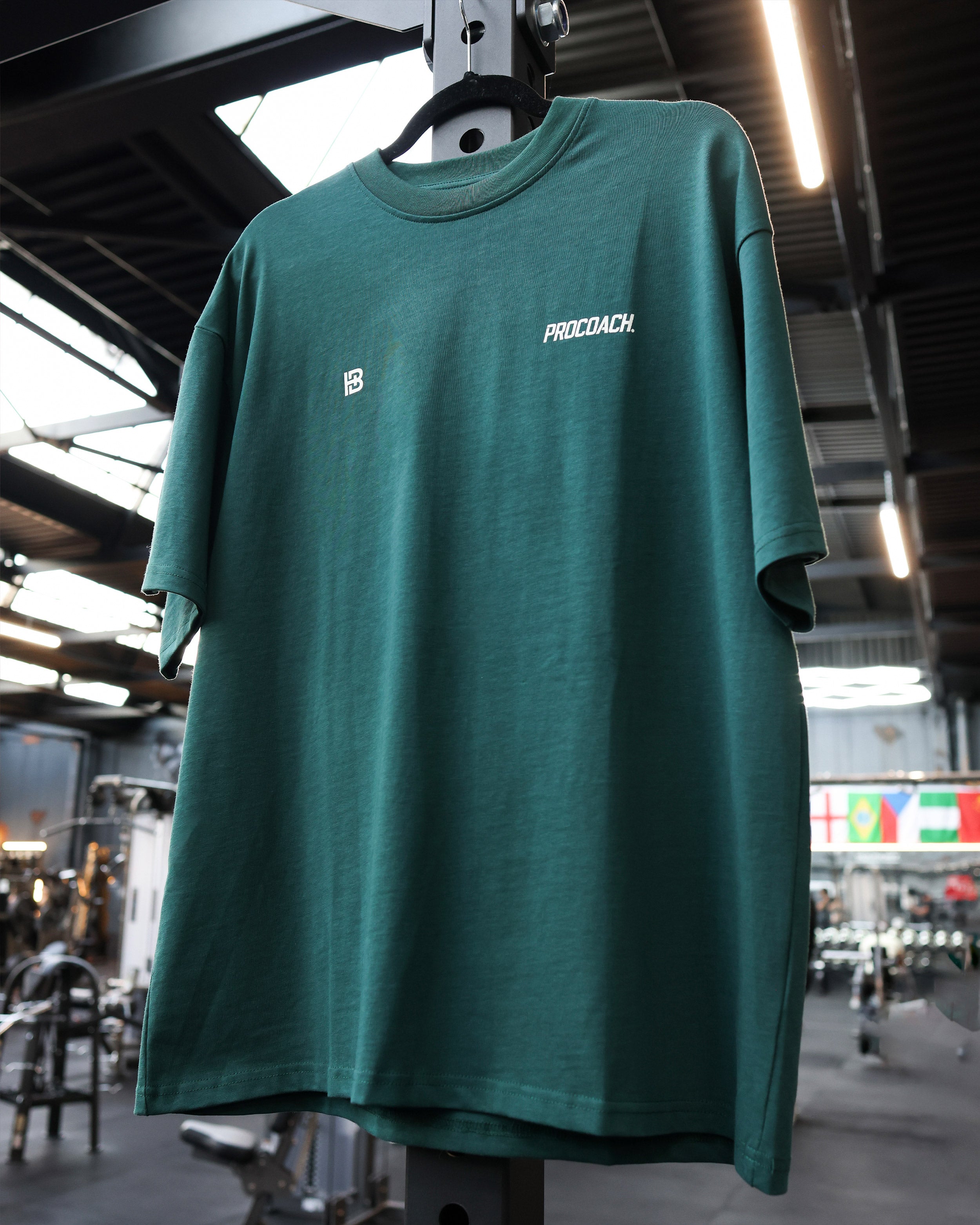 Procoach Born In Iron T-Shirt Evergreen