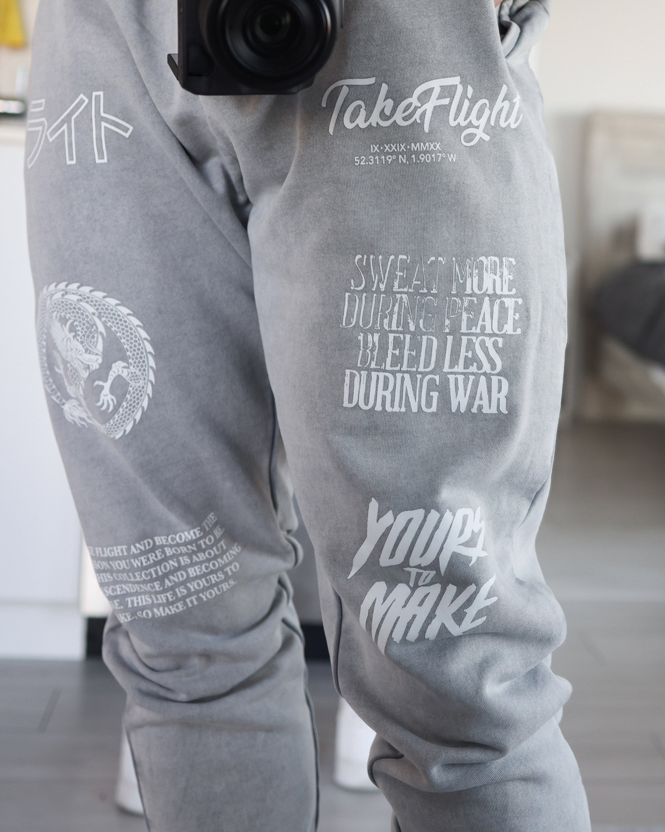 TAKE FLIGHT TRANSCENDENCE GREY JOGGER