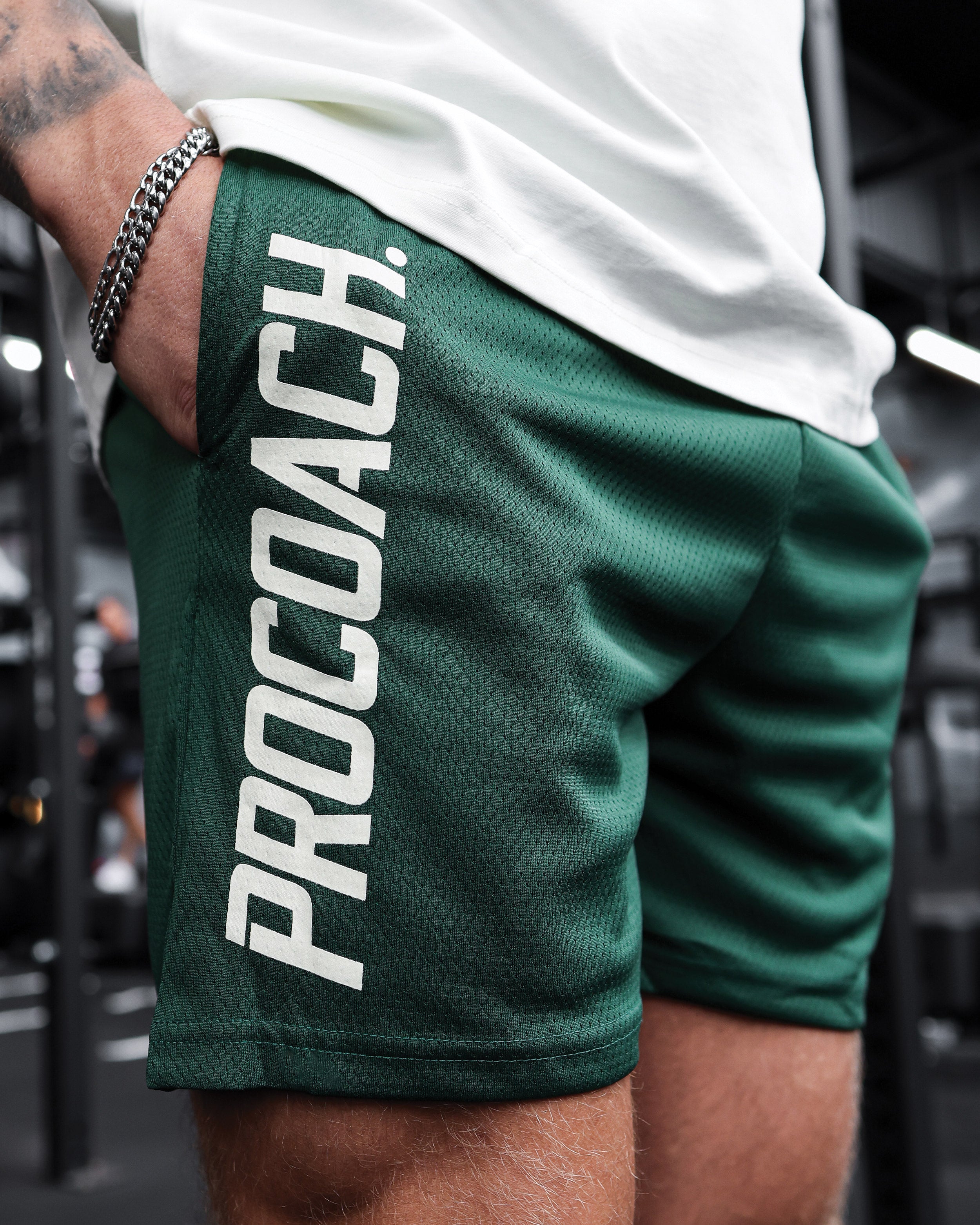 Procoach Shorts Forest Green