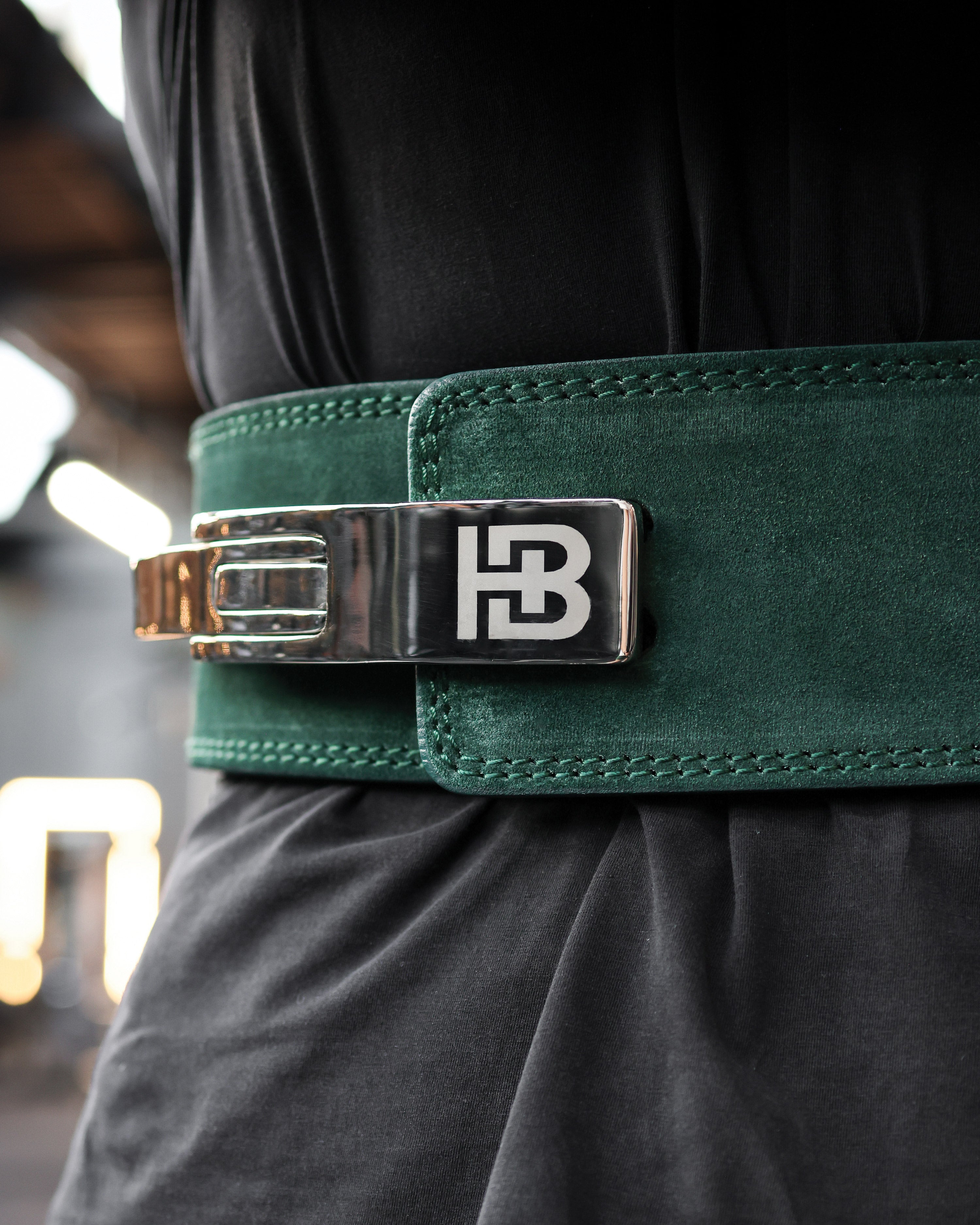 Lever Belt 10mm Forest Green