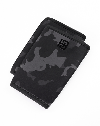 Black Camo Elbow Sleeves 7mm