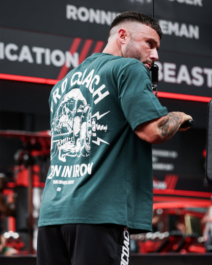 Procoach Born In Iron T-Shirt Evergreen