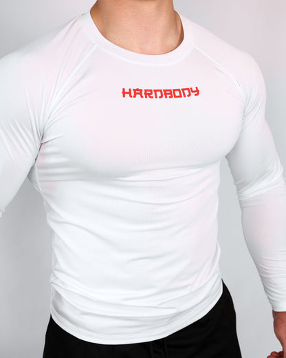 White Compression Long Sleeve