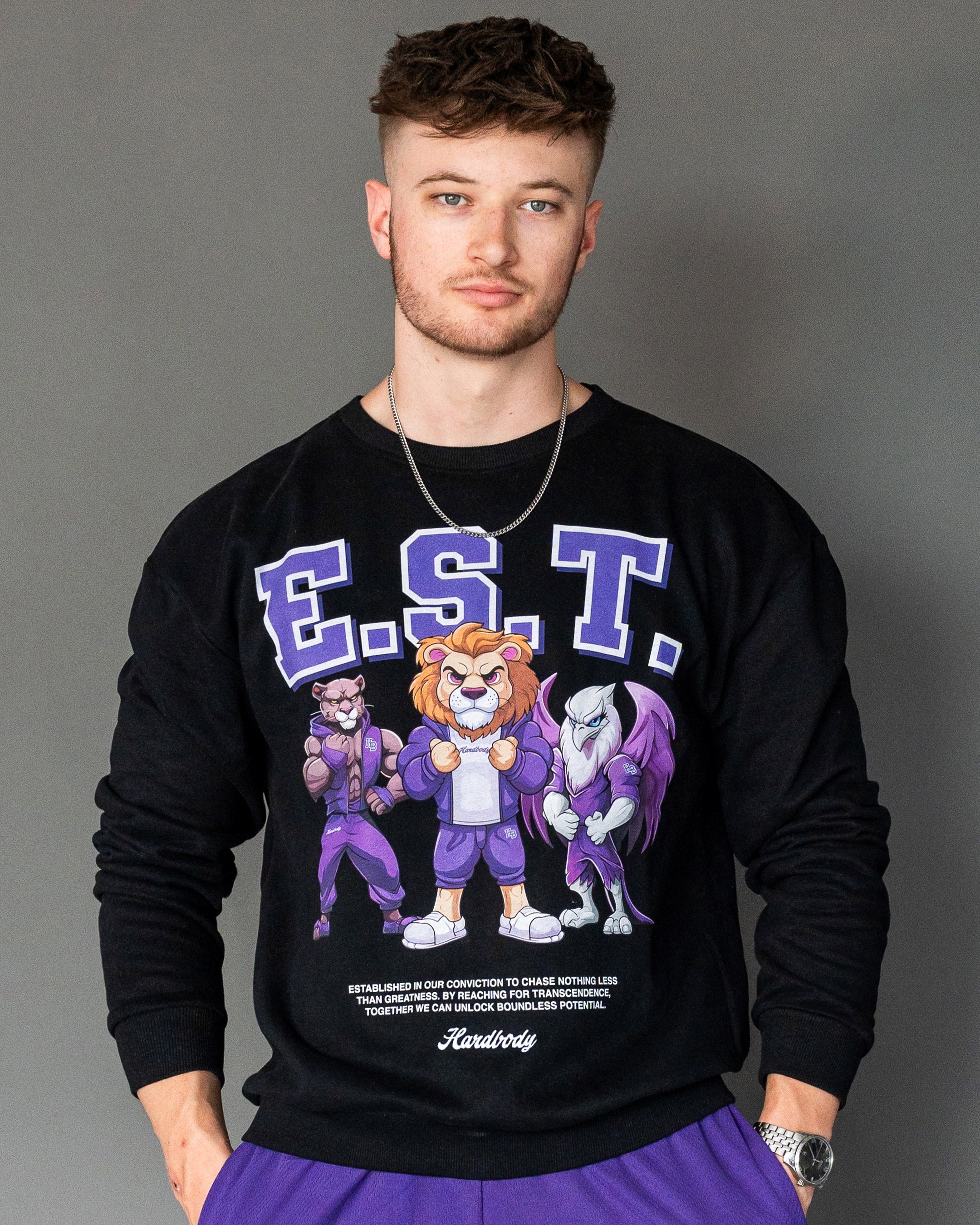 Establish Crew Neck Black