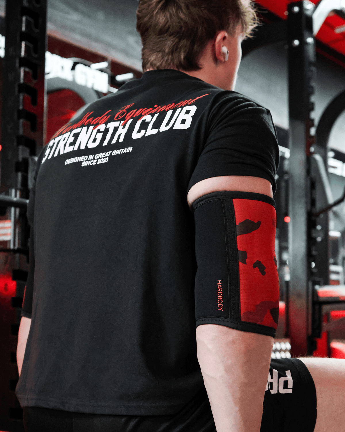 Red Camo Elbow Sleeves 7mm