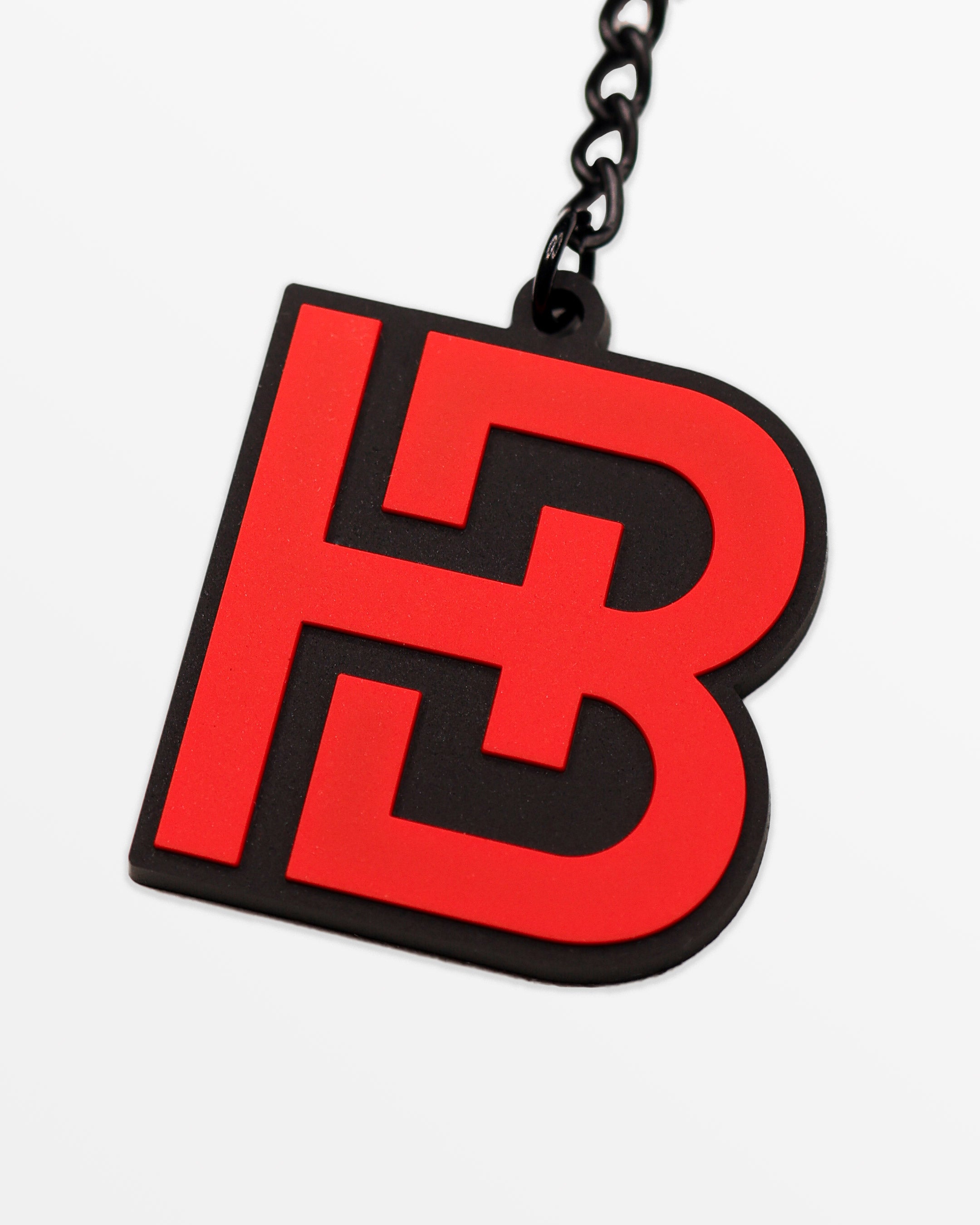 Black Icon Key Ring