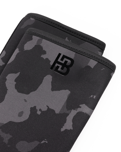 Black Camo Elbow Sleeves 7mm