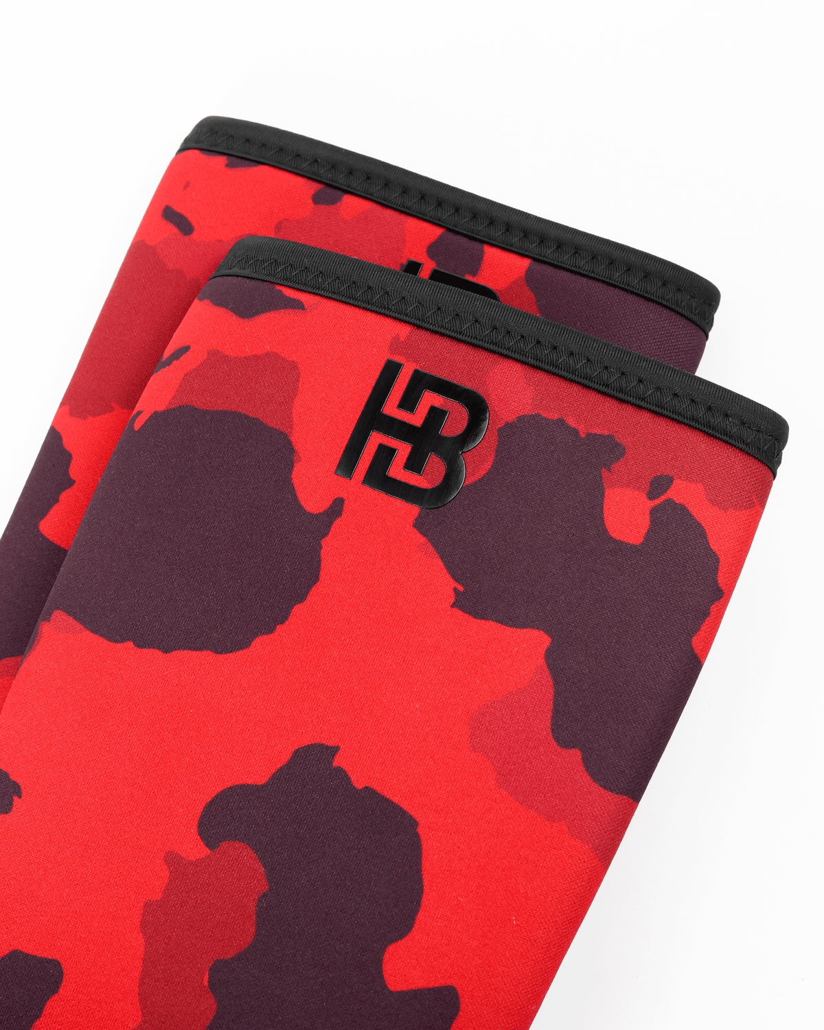 Red Camo Elbow Sleeves 7mm