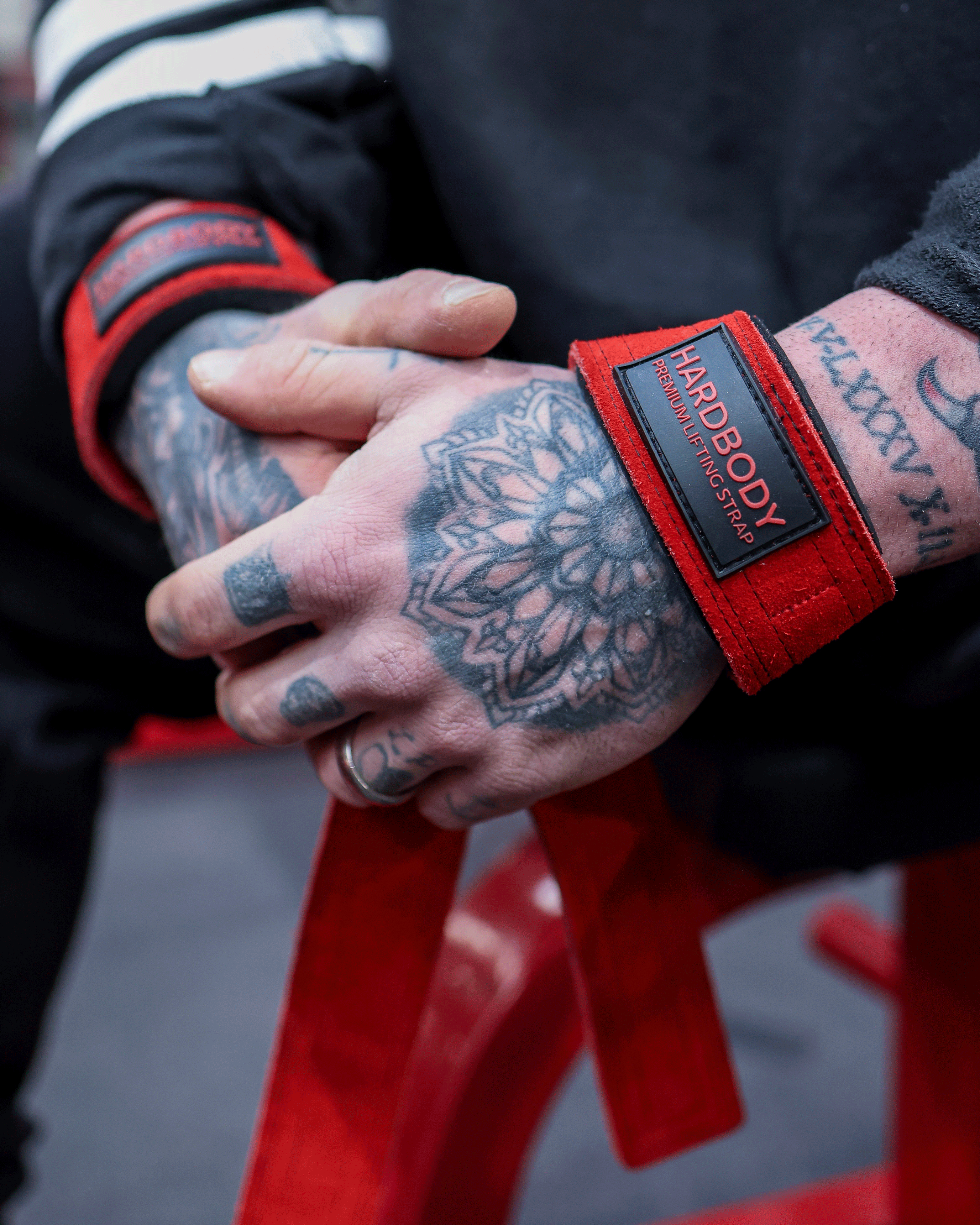 Premium Lifting Straps Red