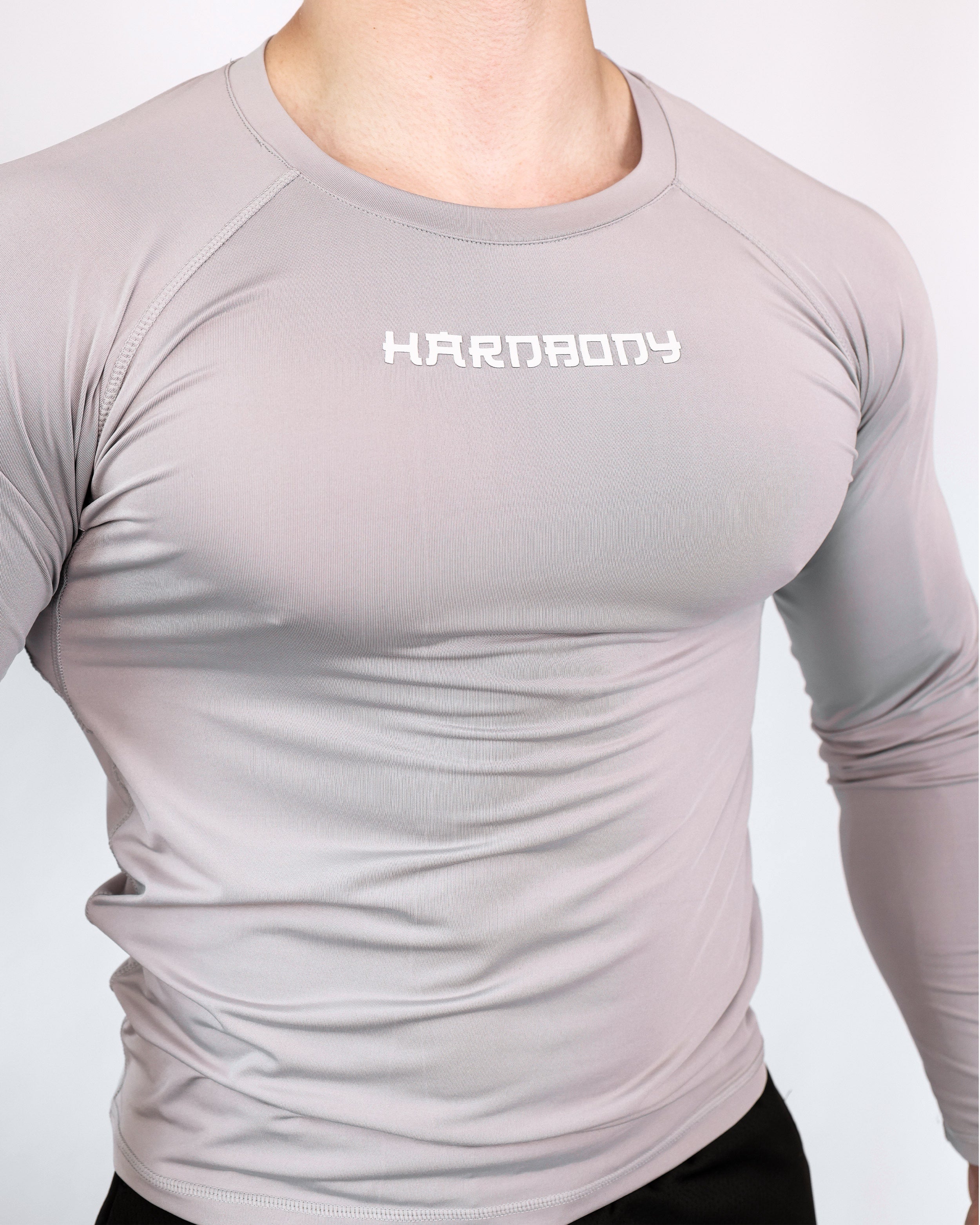 Grey Compression Long Sleeve