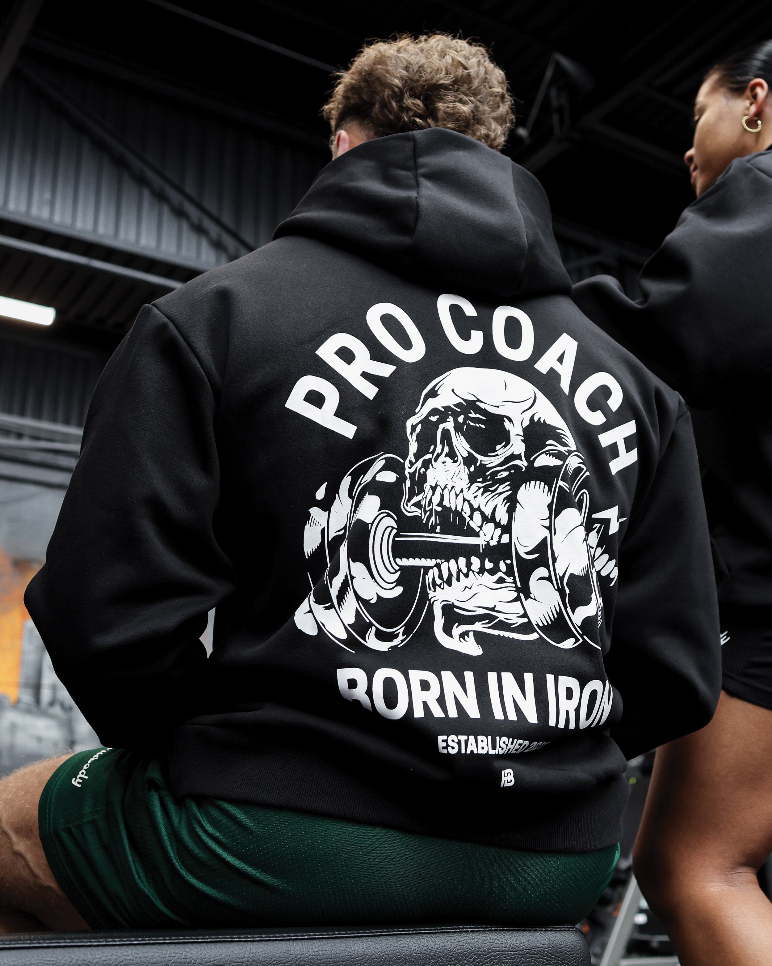 Procoach Born In Iron Hoodie Black
