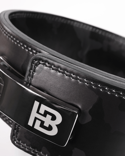 Lever Belt 10mm Black Camo