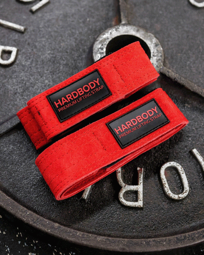 Premium Lifting Straps Red