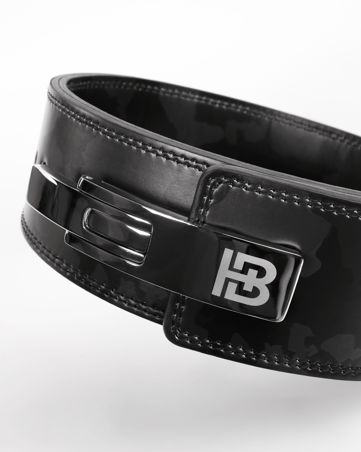 Lever Belt 10mm Black Camo