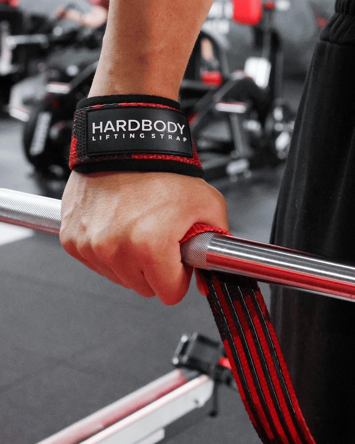 Lifting Straps Red Camo