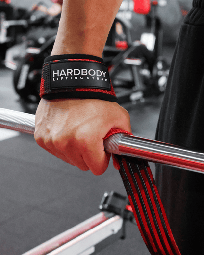 Lifting Straps Red Camo