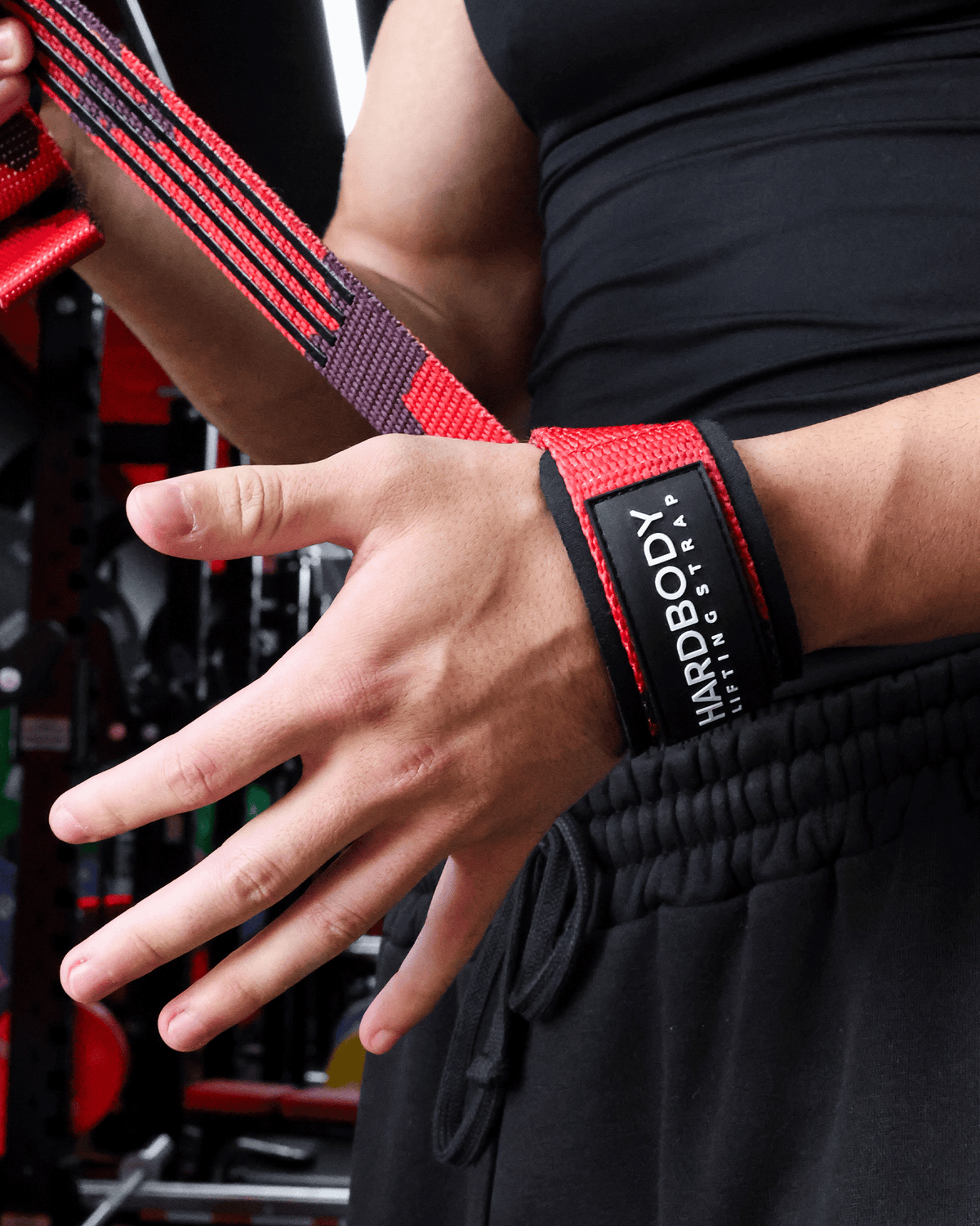 Lifting Straps Red Camo