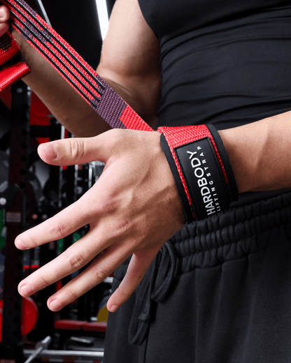 Lifting Straps Red Camo