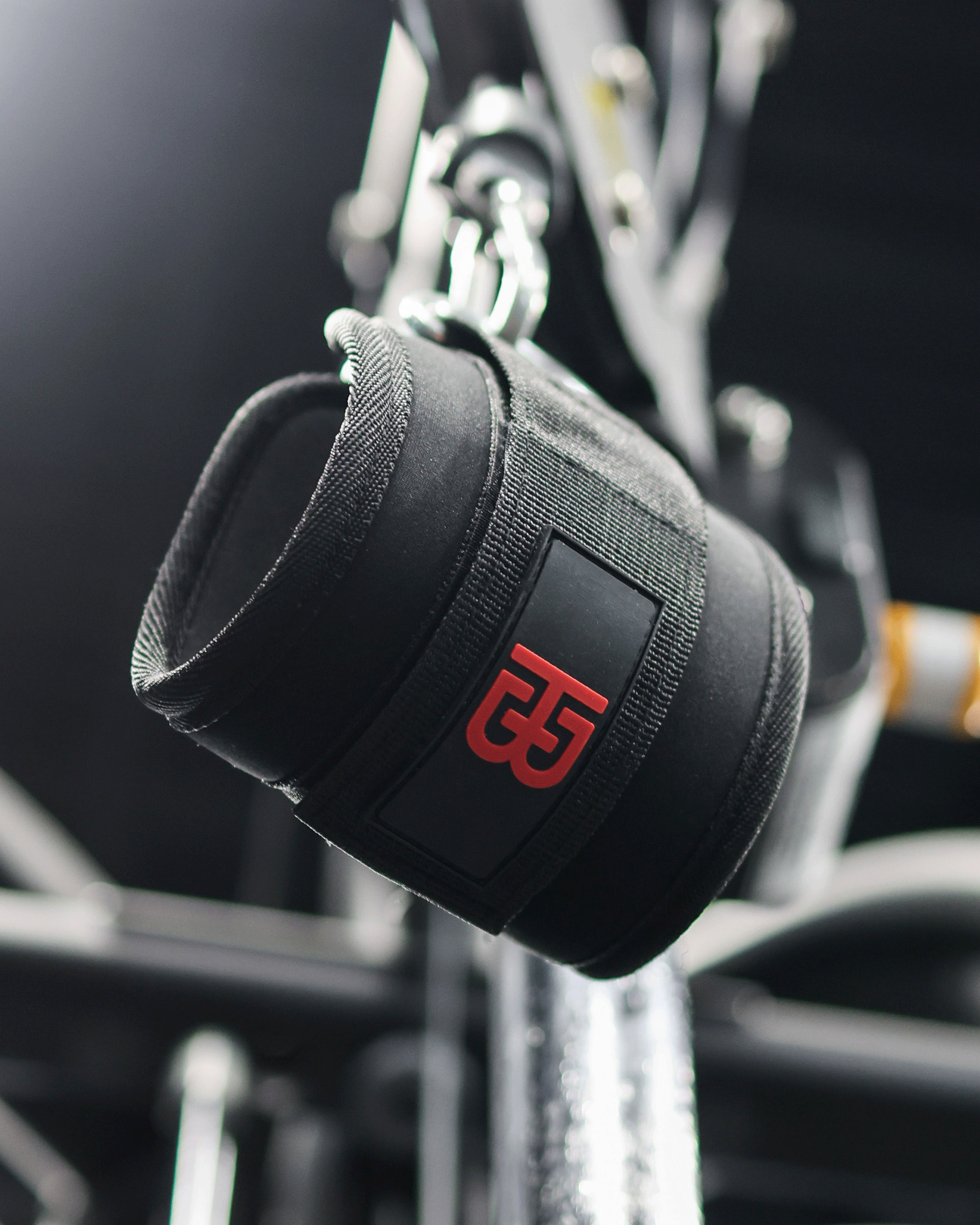 Neoprene Lifting Cuffs Black