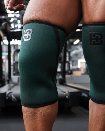 MVPRO Knee Sleeves 7mm Forest Green