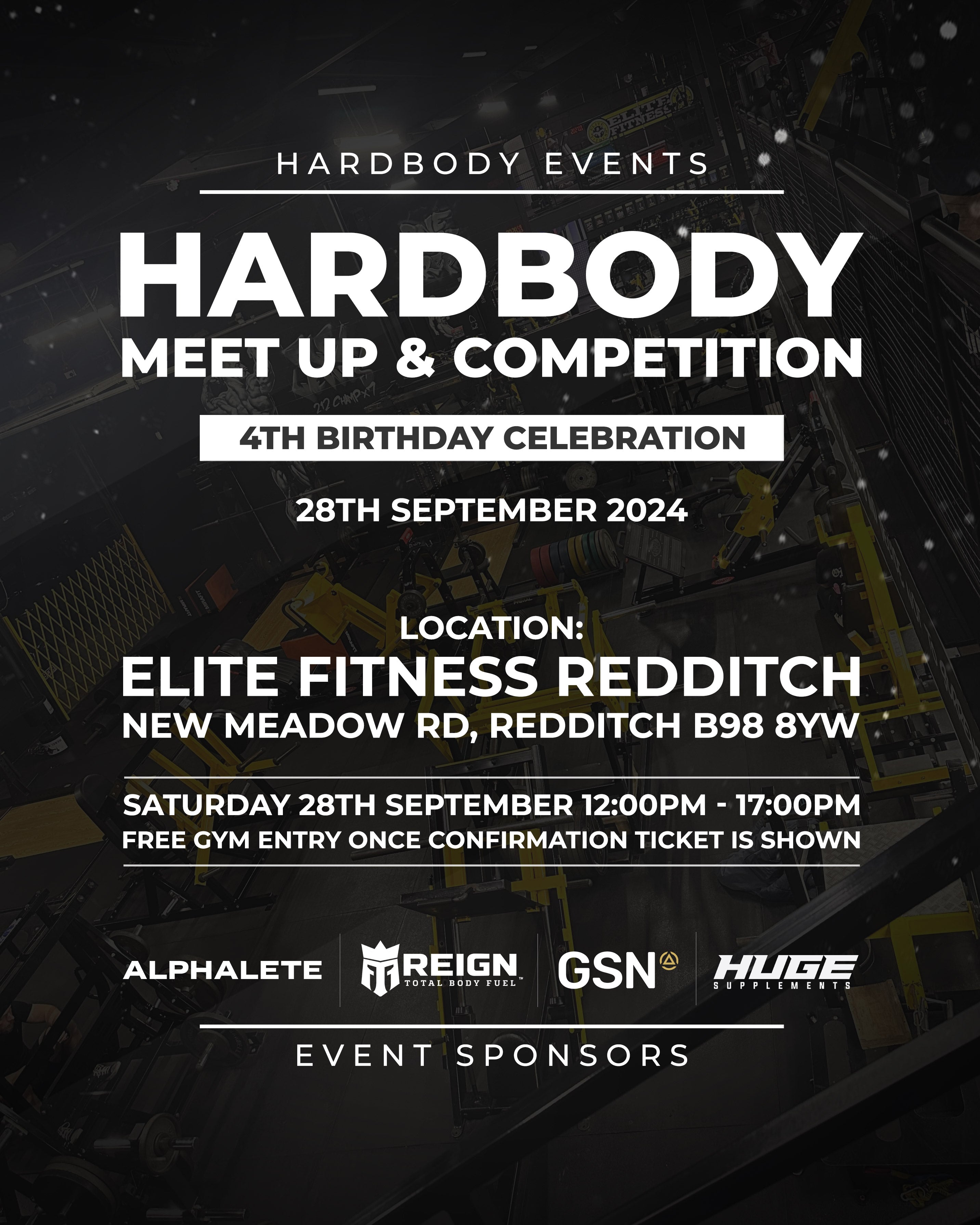 HARDBODY MEET UP 4TH BIRTHDAY CELEBRATION