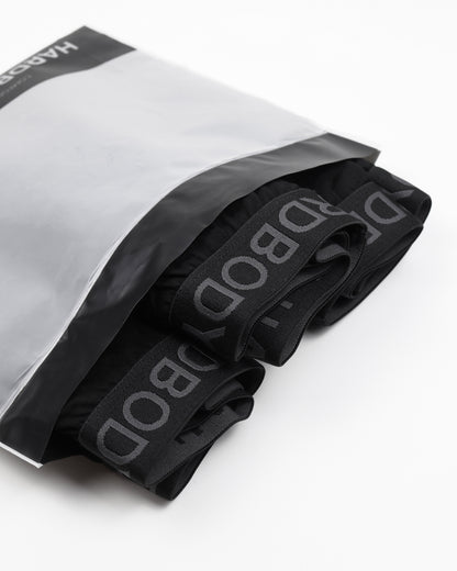Hardbody Boxers Black (3 Pack)
