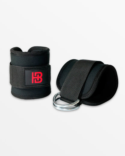 Neoprene Lifting Cuffs Black