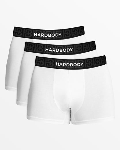 Hardbody Boxers White (3 Pack)